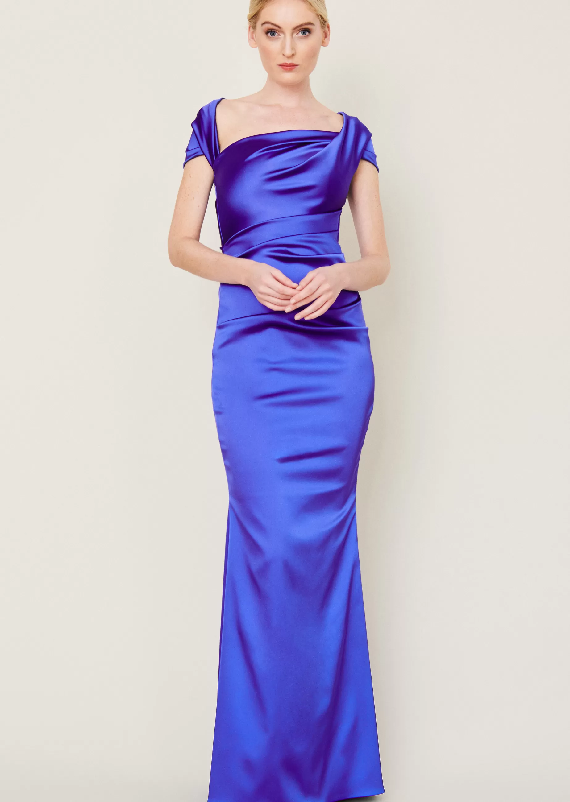 Clearance Talbot Runhof Abendkleid Donavan4 Himmelblau