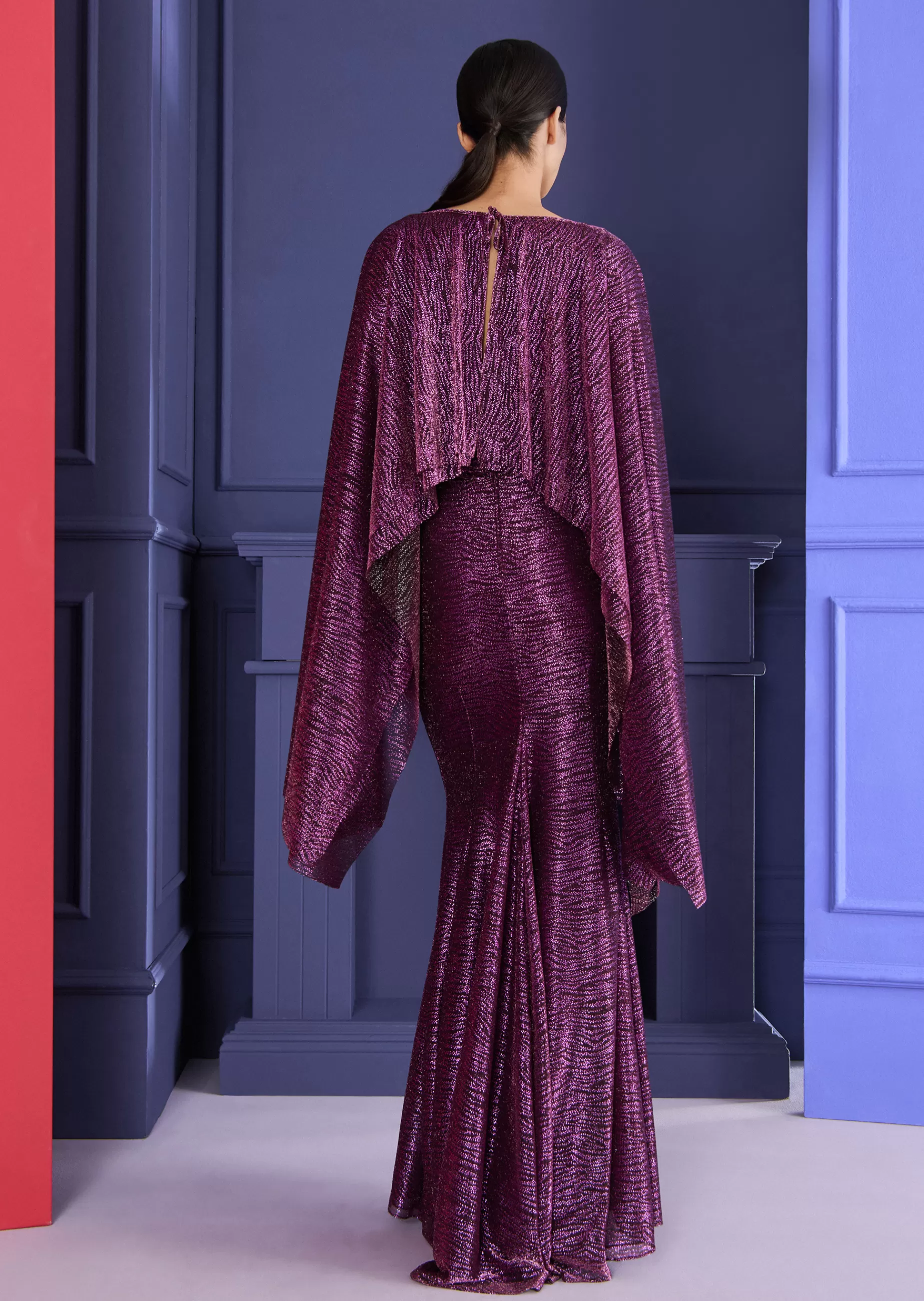 New Talbot Runhof Abendkleid Fortezza5 Fuchsiapink