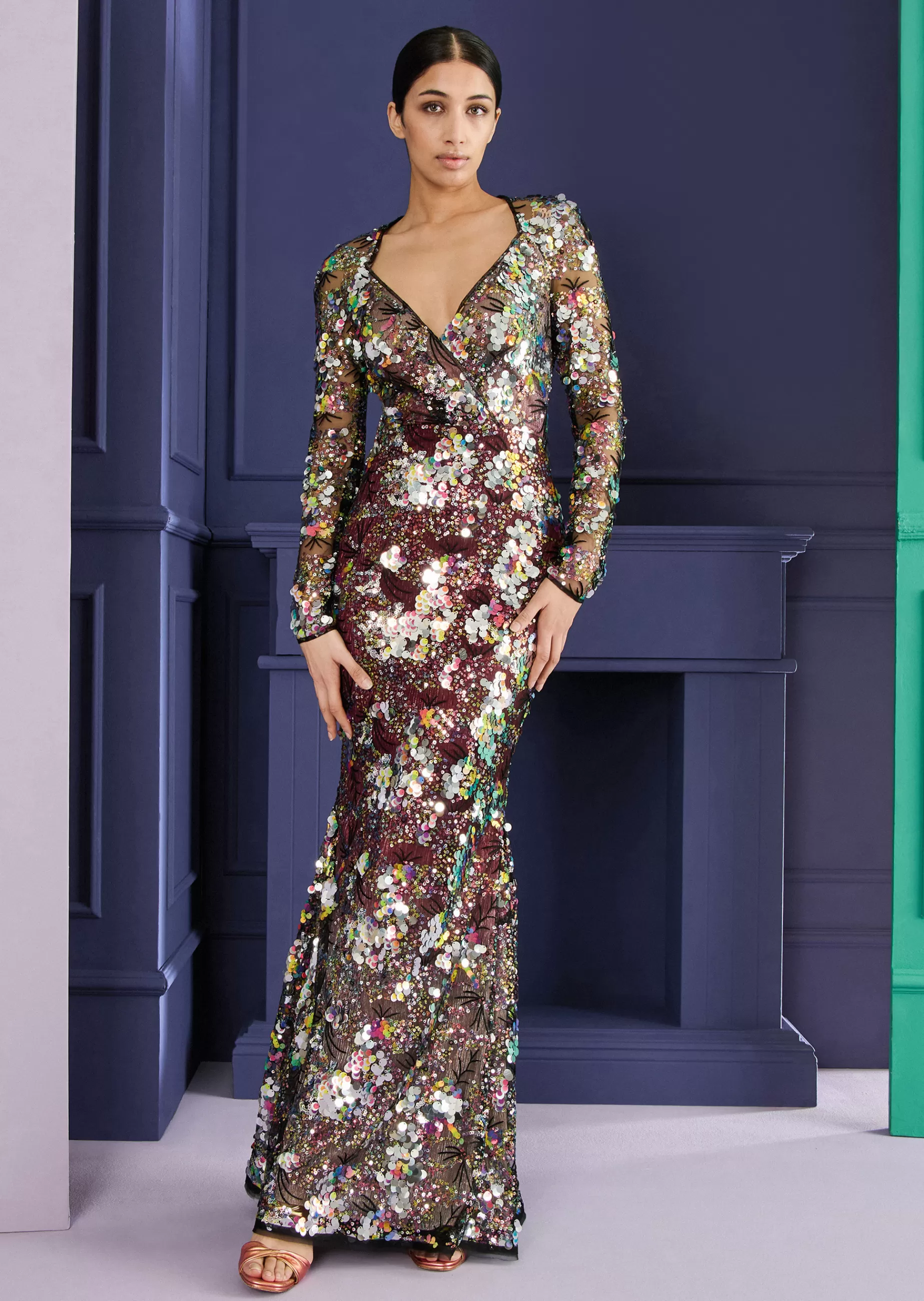 Sale Talbot Runhof Abendkleid Gonroy3 Schwarz