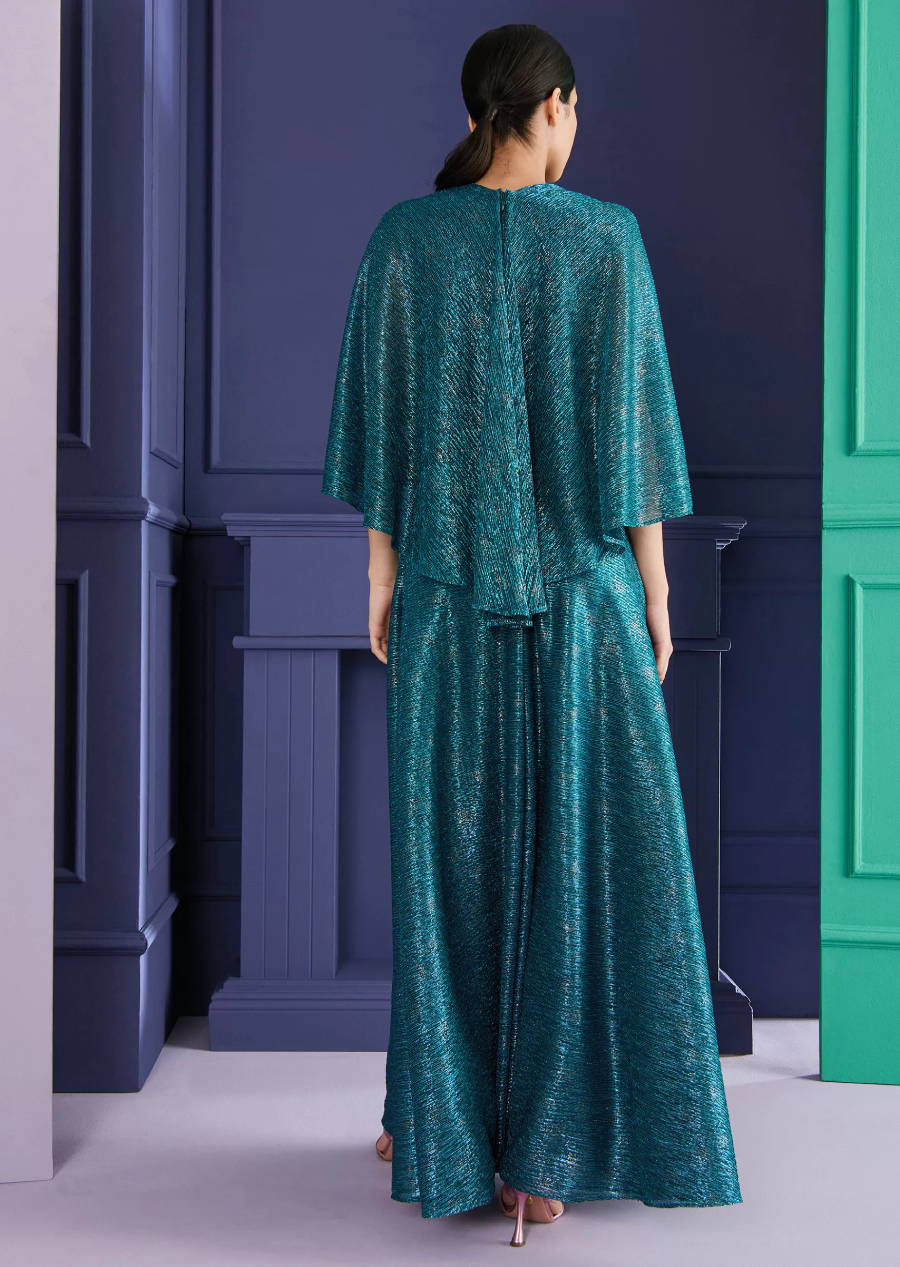 Outlet Talbot Runhof Abendkleid Horras1 Türkis