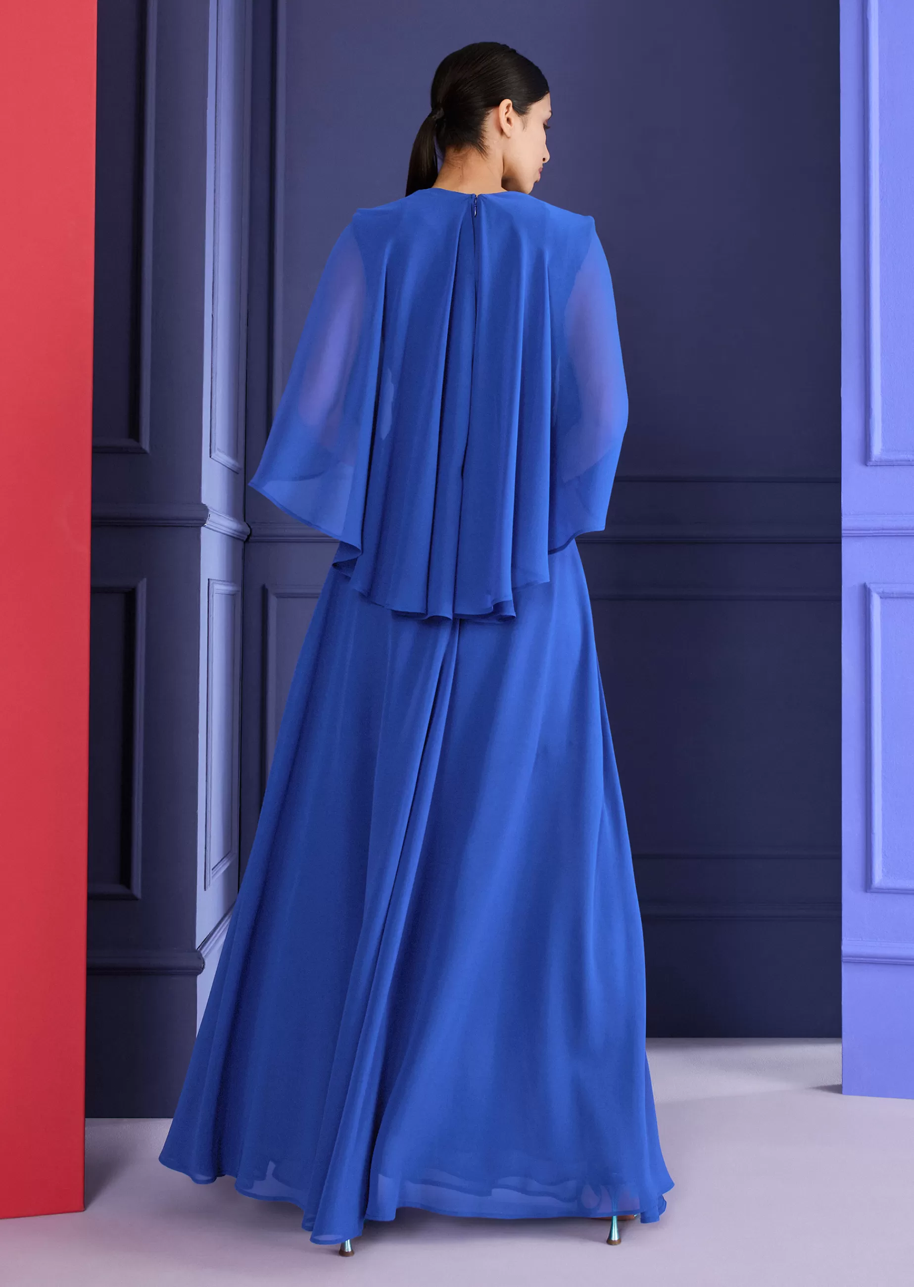 Discount Talbot Runhof Abendkleid Horras5 Enzianblau