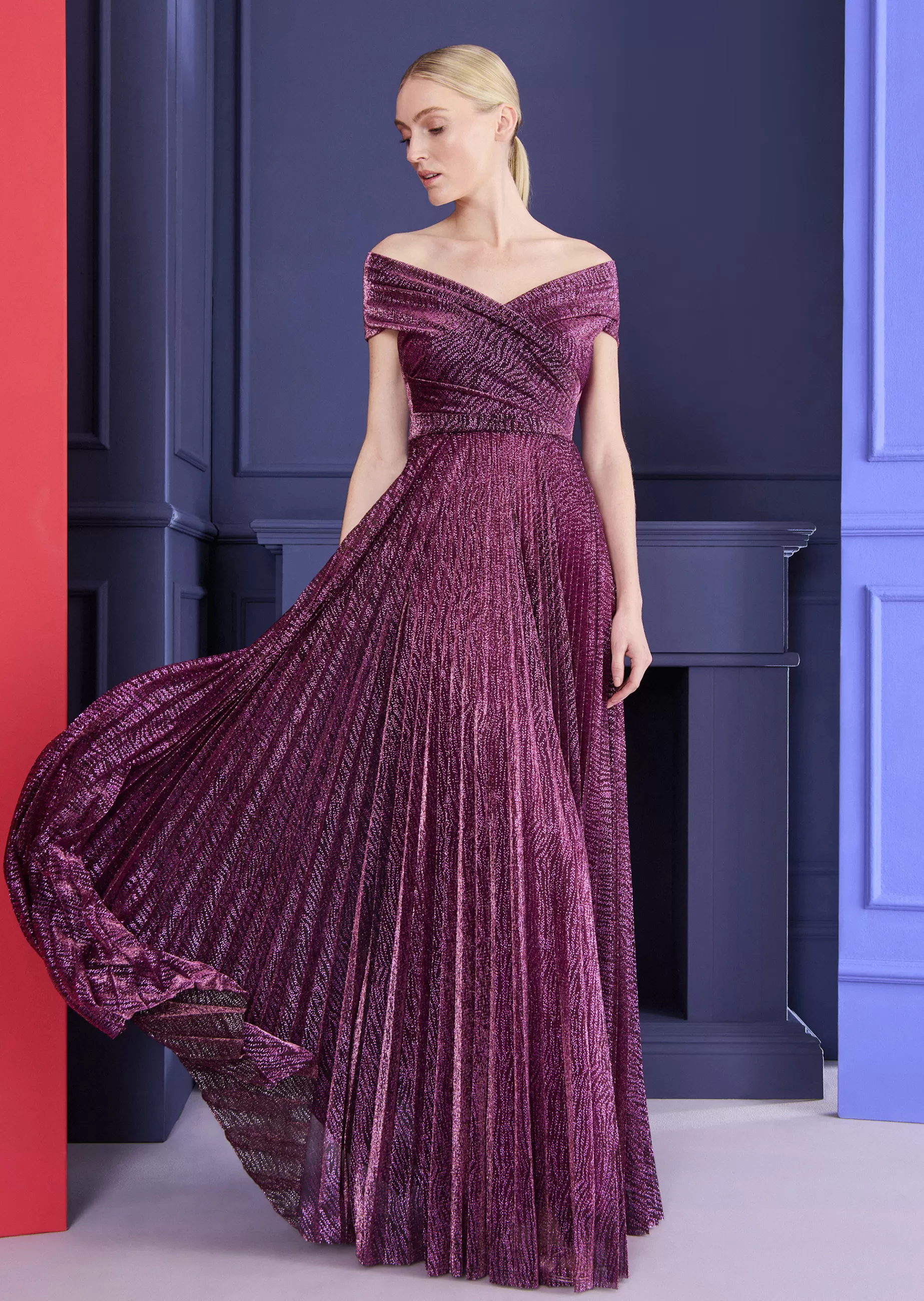 Discount Talbot Runhof Abendkleid Konfuzius1 Fuchsiapink