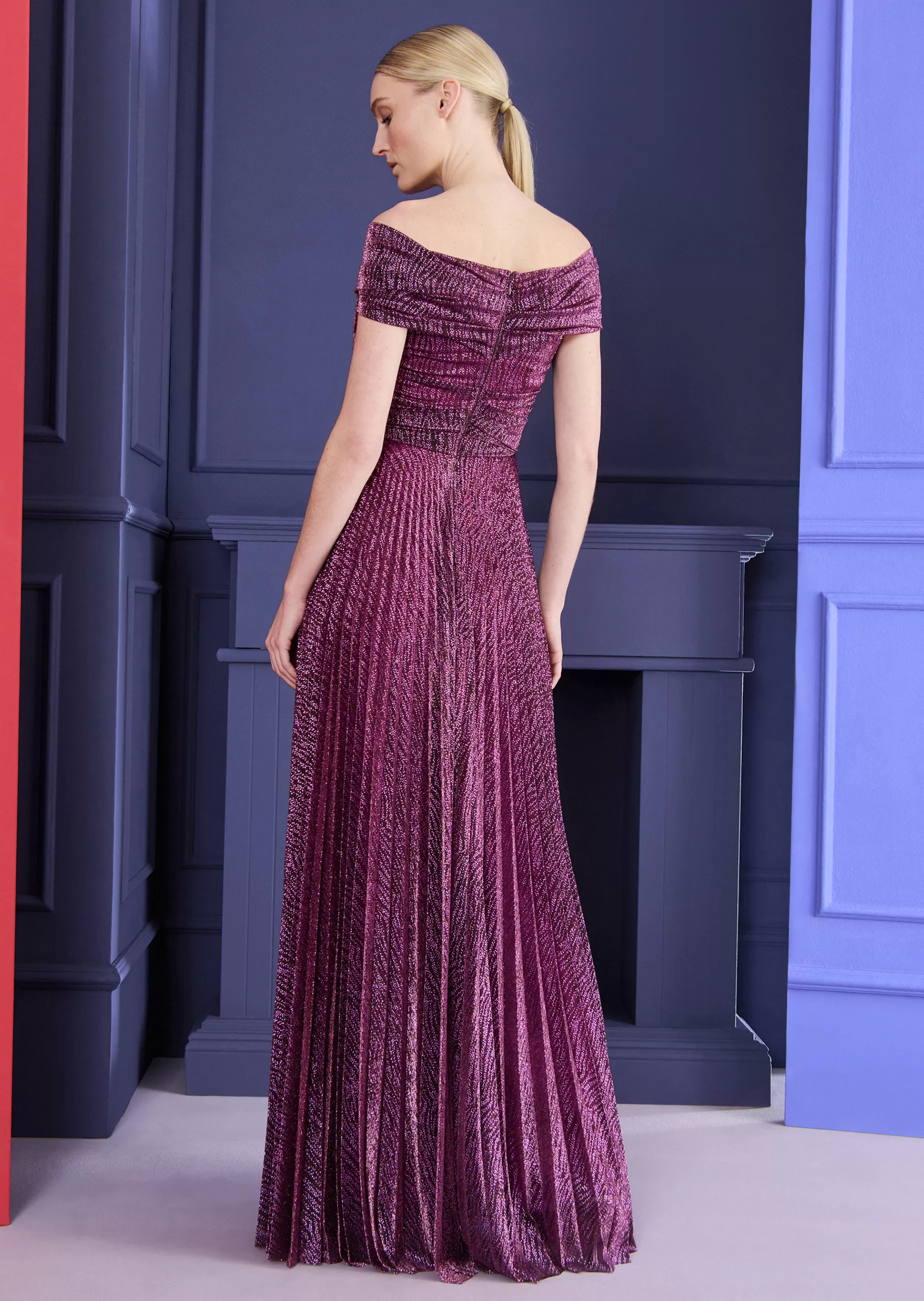 Discount Talbot Runhof Abendkleid Konfuzius1 Fuchsiapink