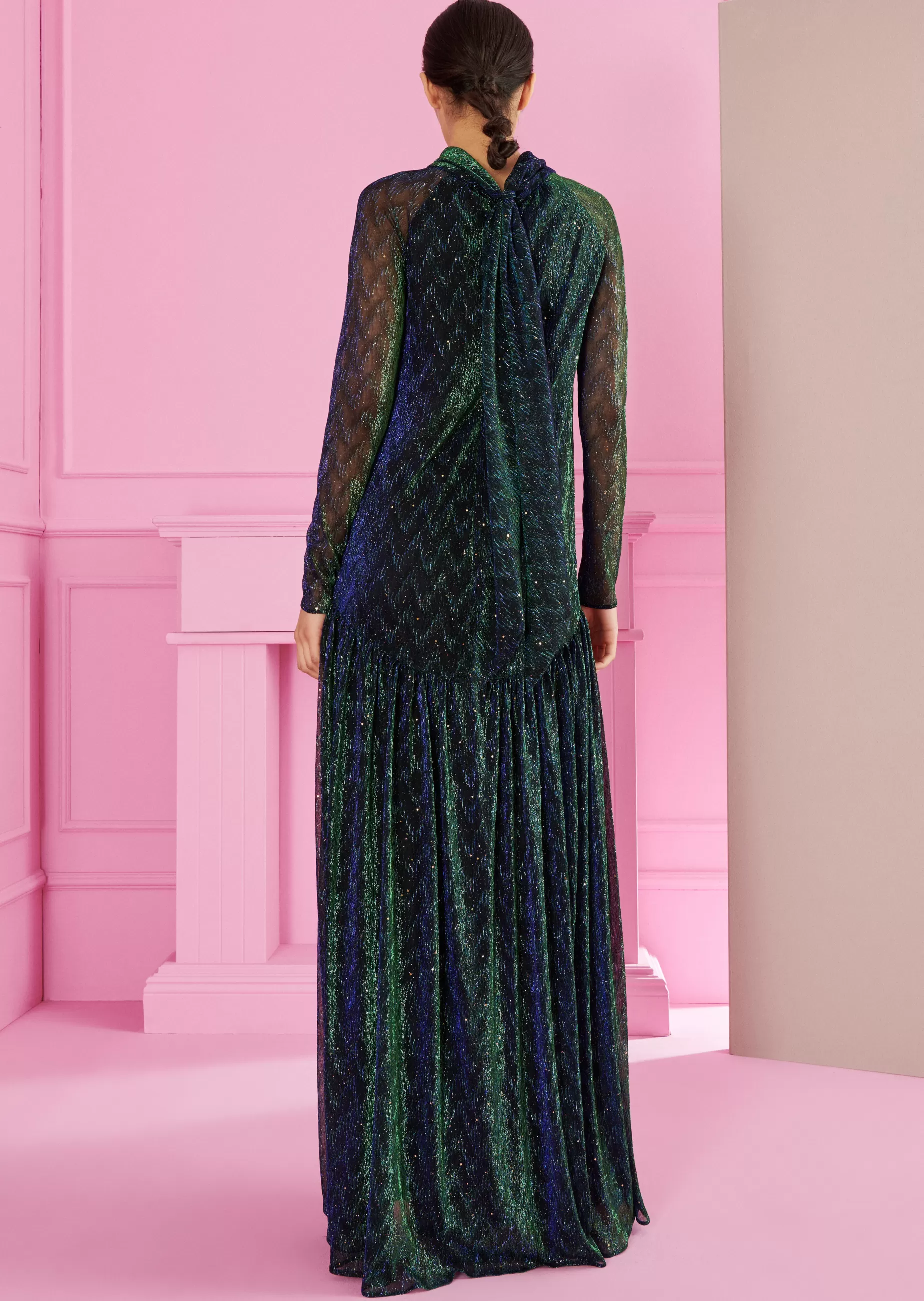 Sale Talbot Runhof Abendkleid Longtime1 Smaragdgrün