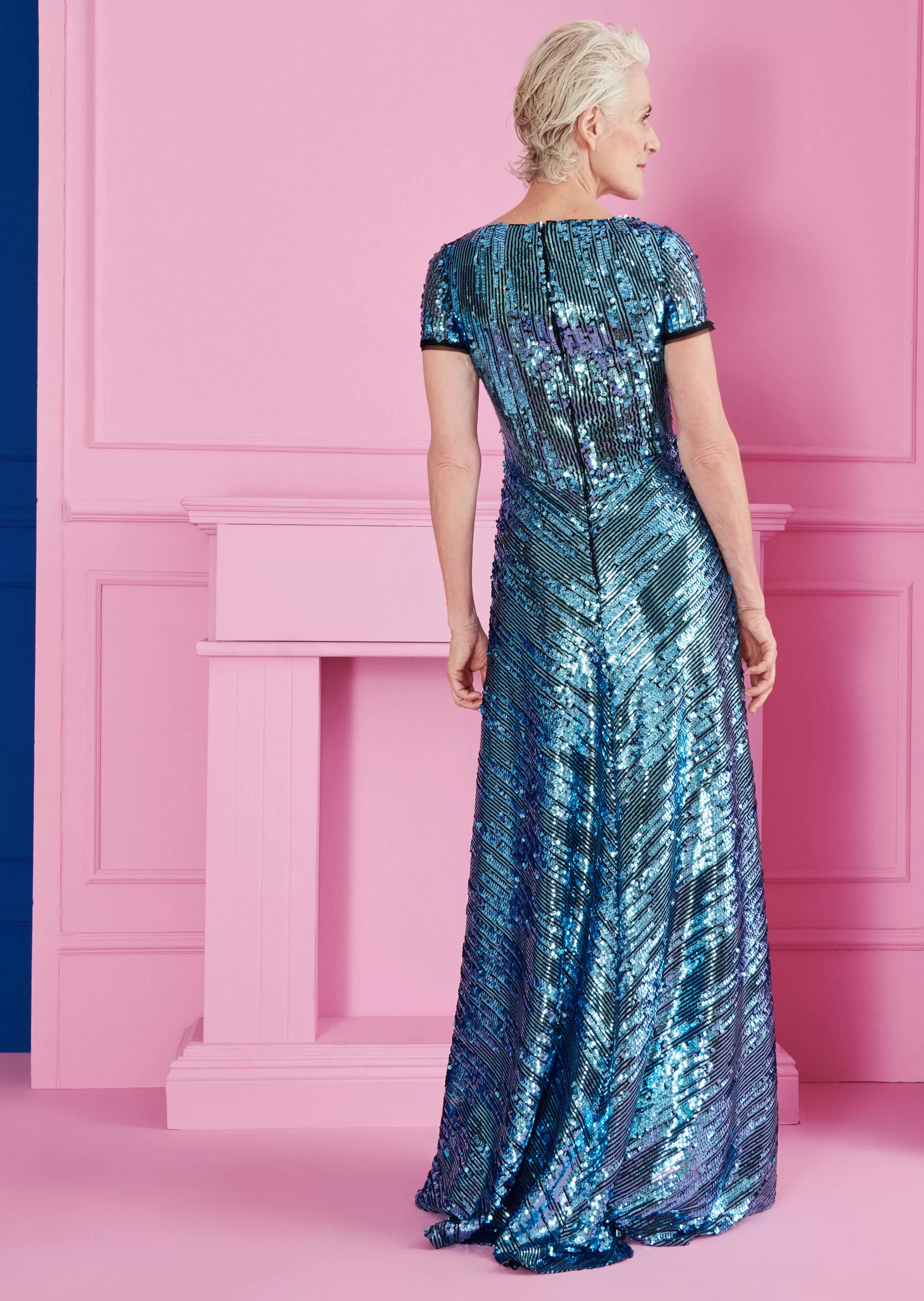 New Talbot Runhof Abendkleid Lotion1 Türkis