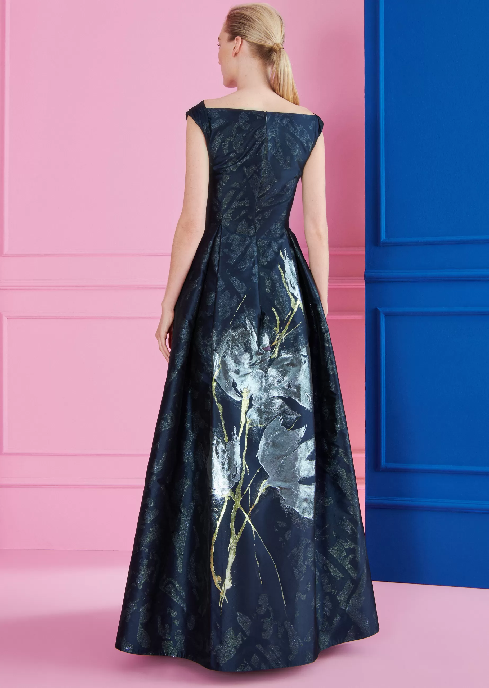Clearance Talbot Runhof Abendkleid Lozana1 Nachtblau