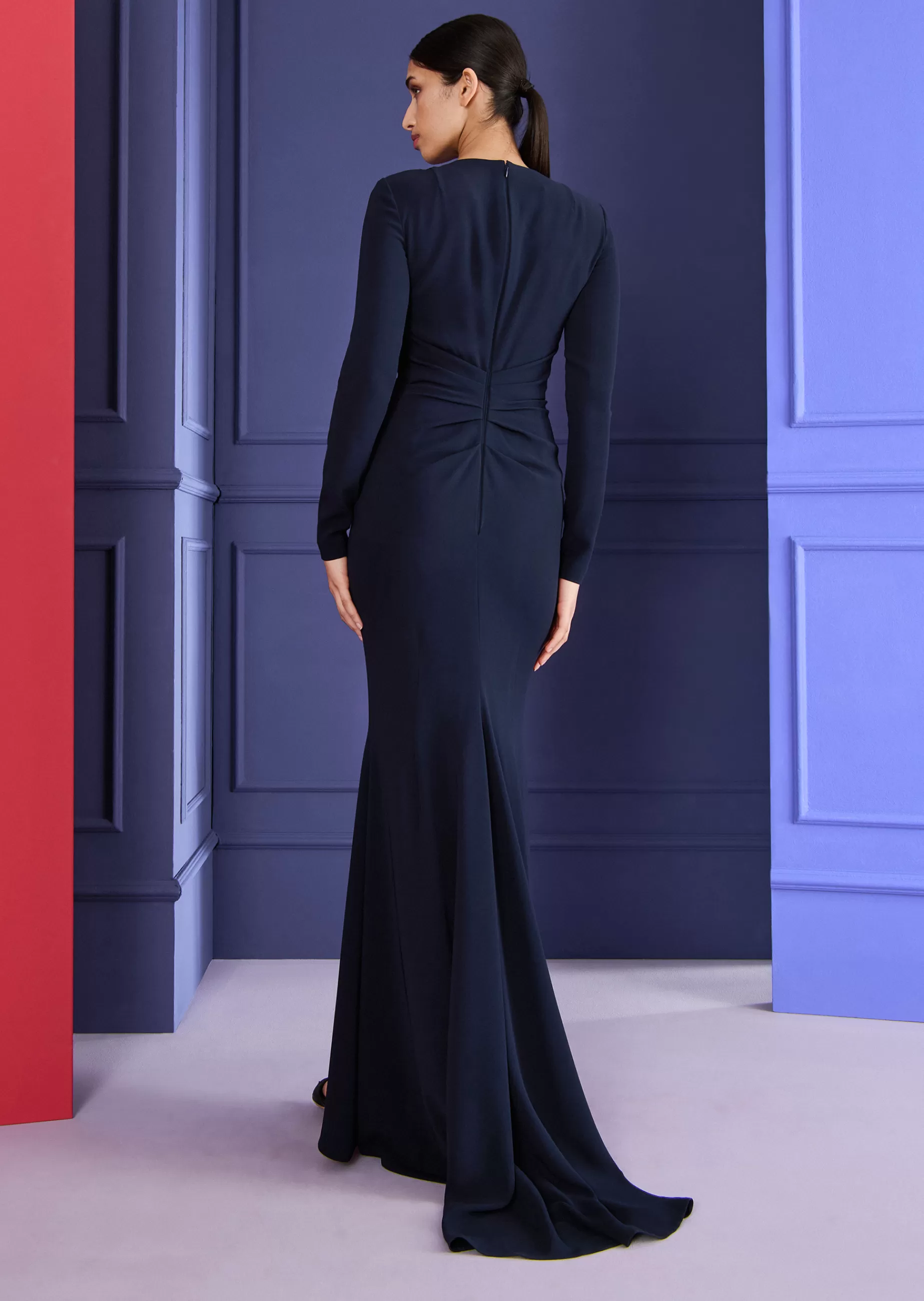 Discount Talbot Runhof Abendkleid Mogambo1 Nachtblau