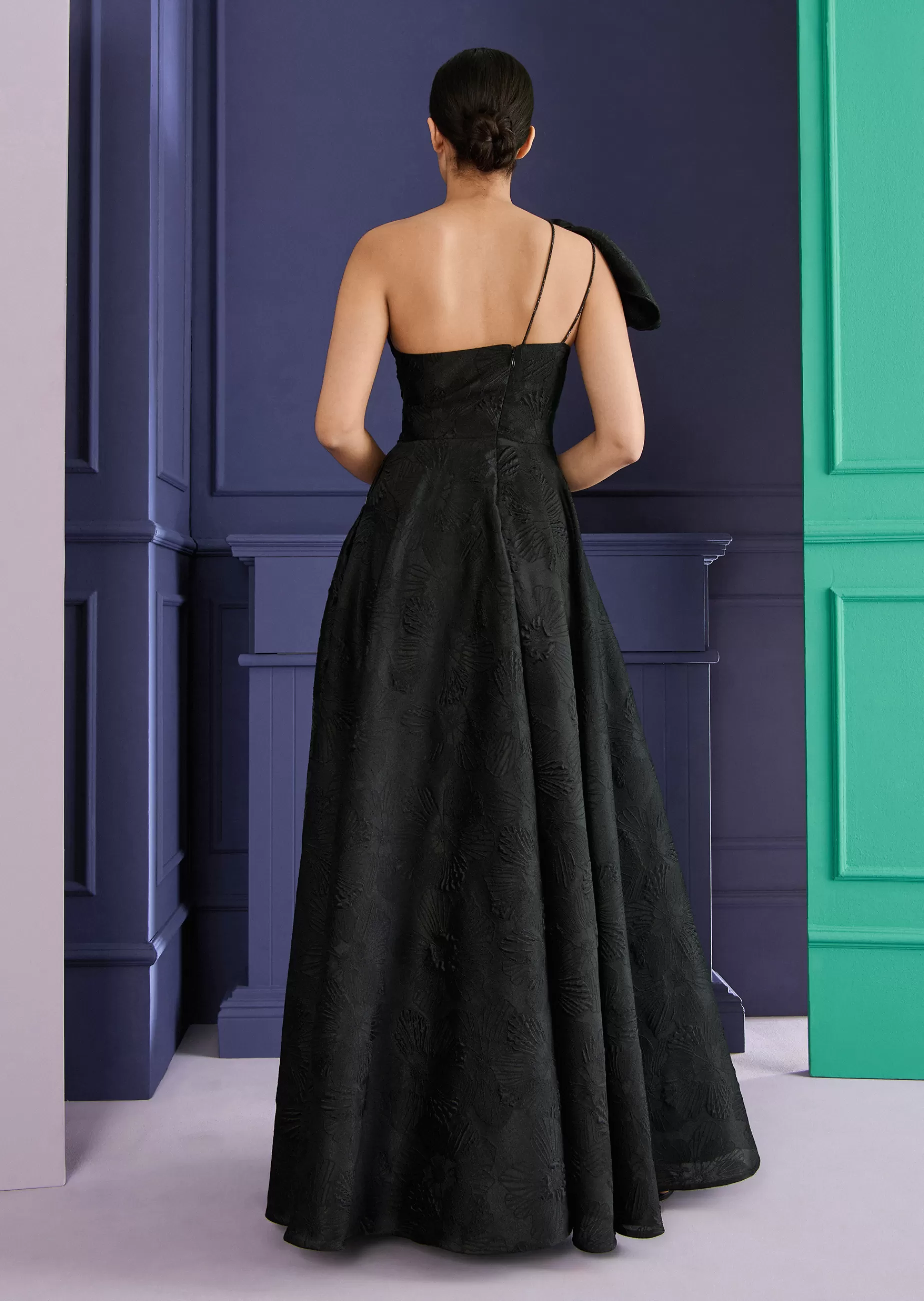 New Talbot Runhof Abendkleid Mossana1 Schwarz