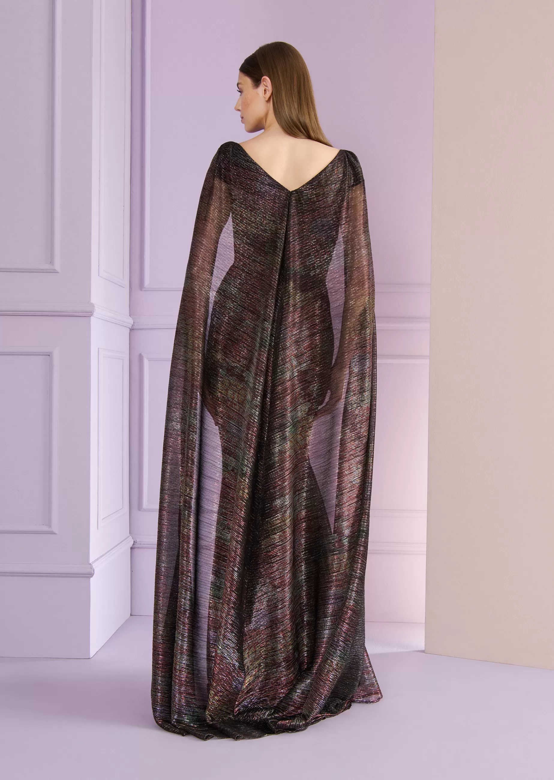 Clearance Talbot Runhof Abendkleid Pollinium26 Kupfer
