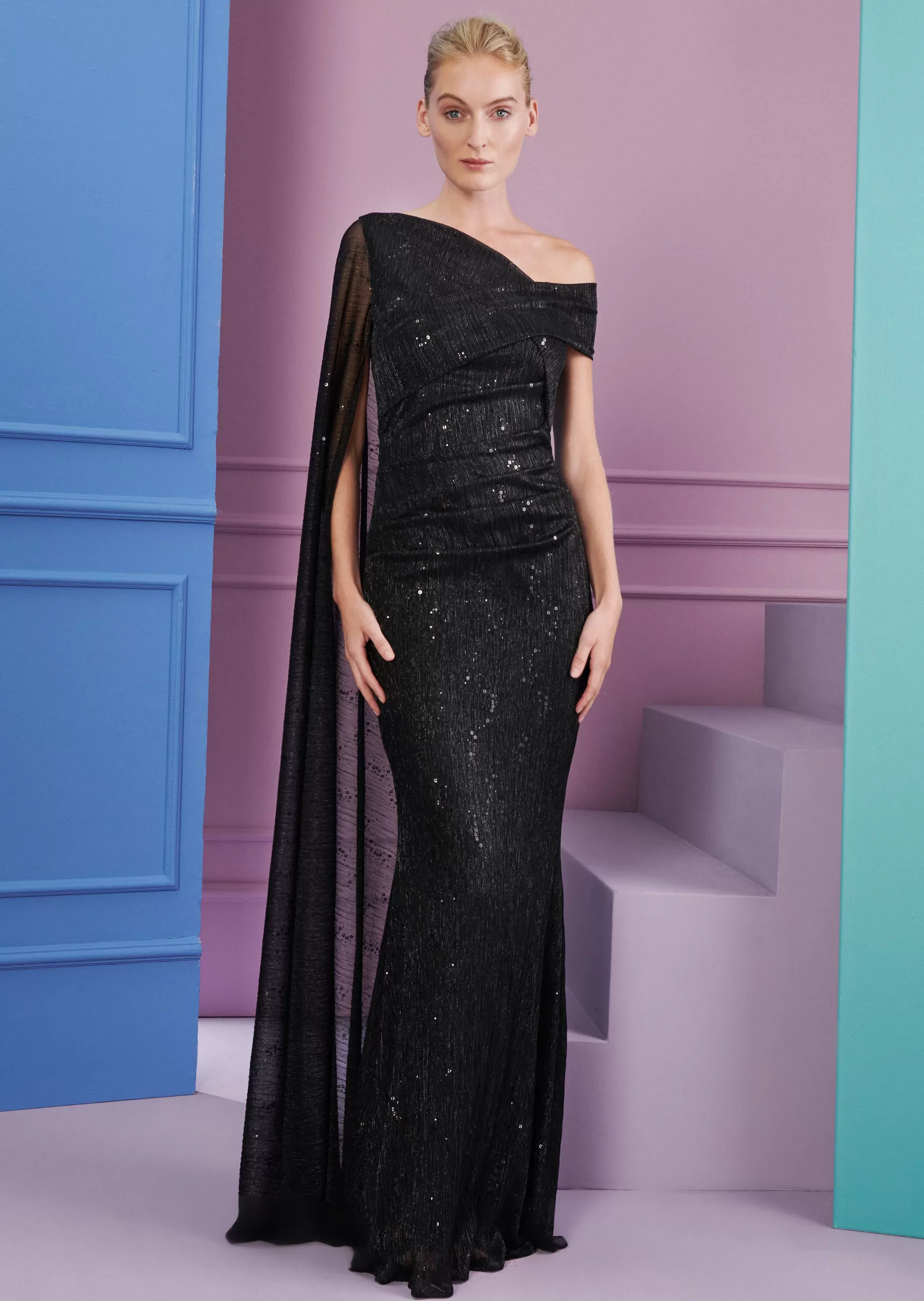 Online Talbot Runhof Abendkleid Rosedale3 Schwarz