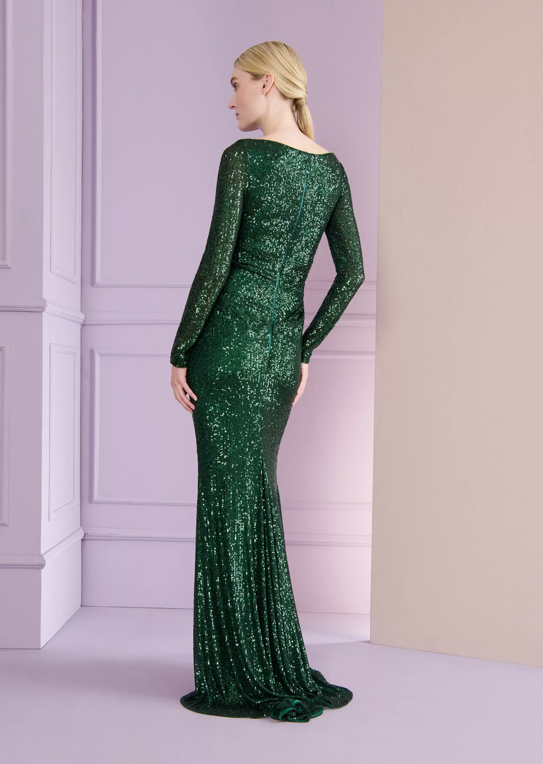 Cheap Talbot Runhof Abendkleid Tolga13 Smaragdgrün