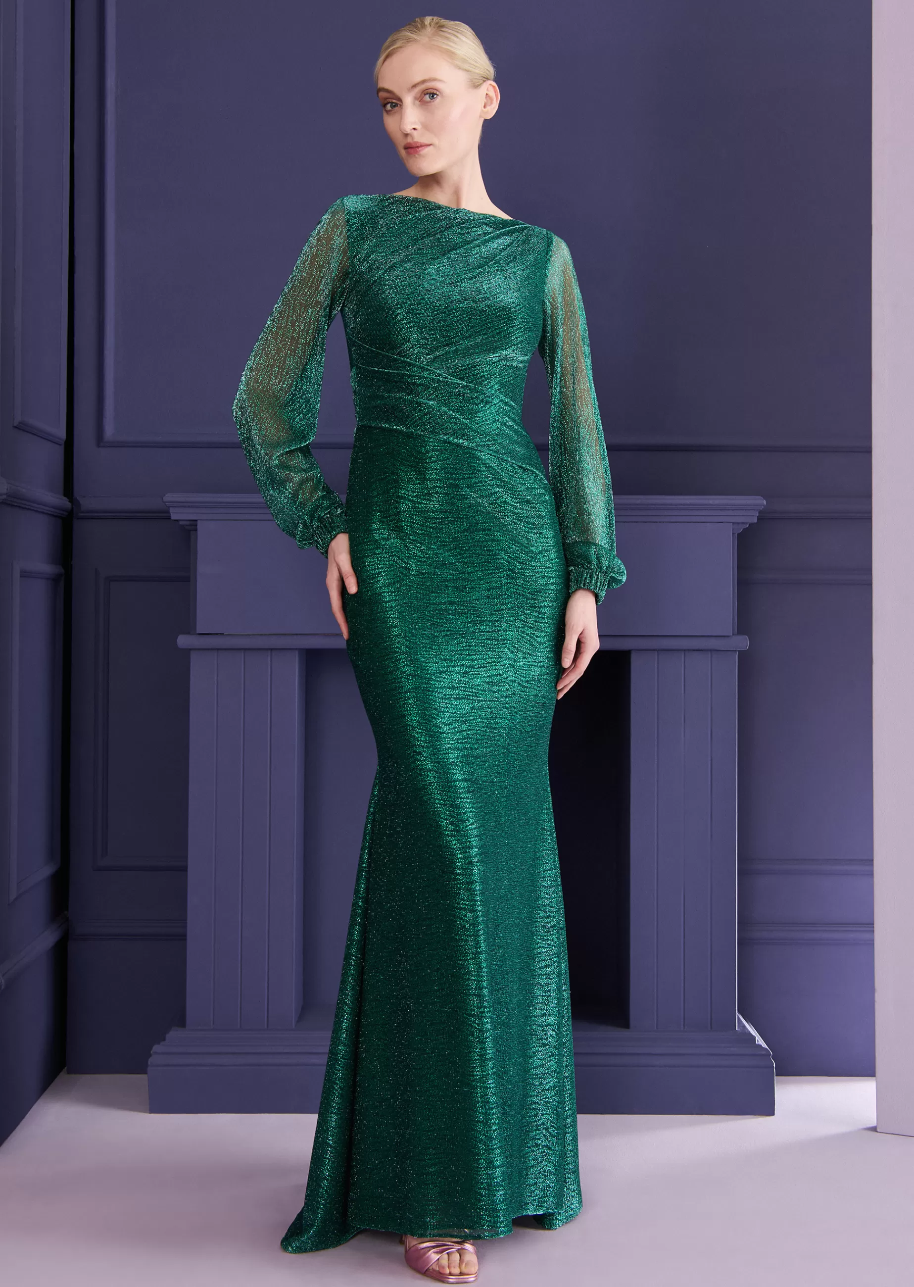 Best Talbot Runhof Abendkleid Tolga14 Billiardgrün