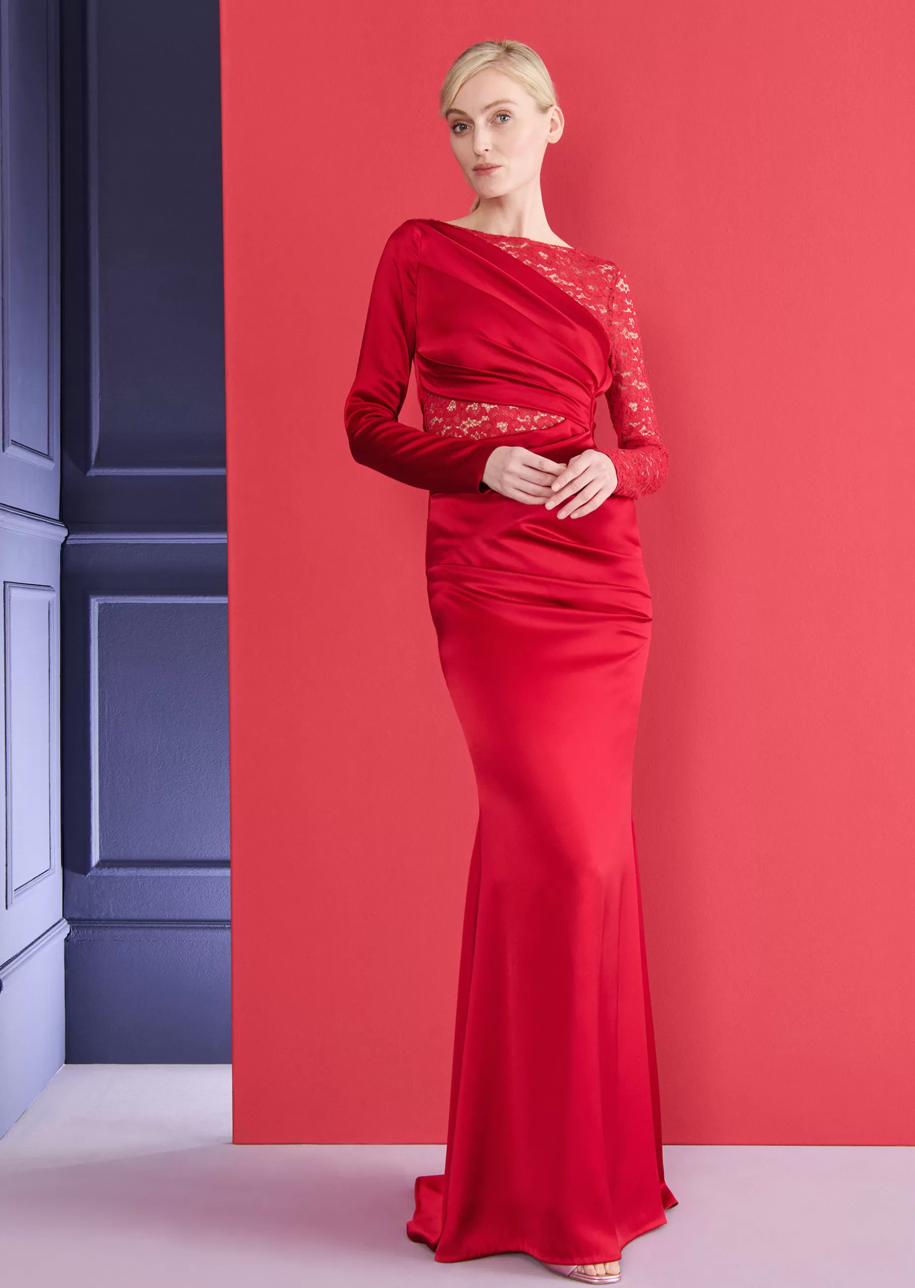 Cheap Talbot Runhof Abendkleid Torino4 Scarletrot