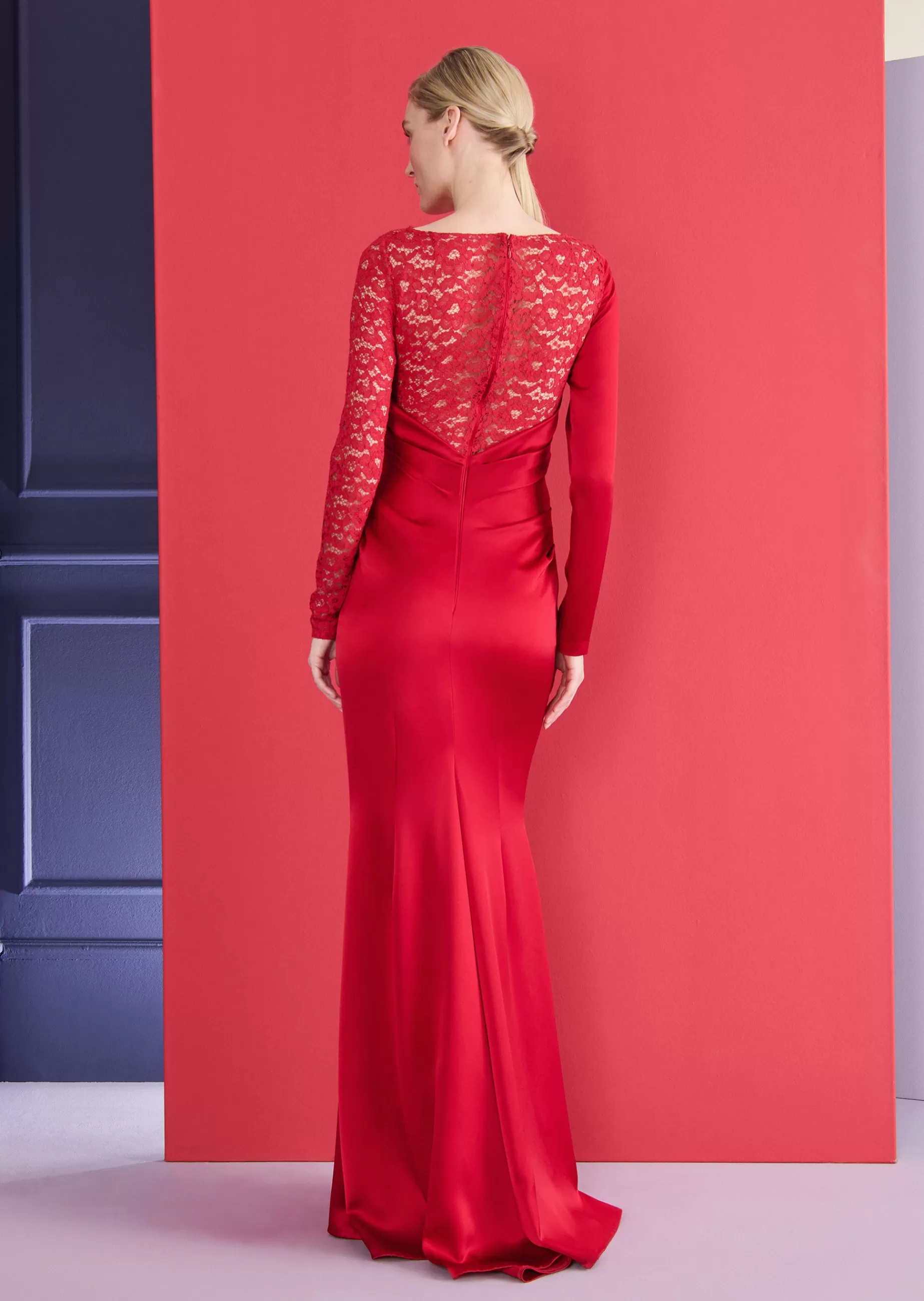 Cheap Talbot Runhof Abendkleid Torino4 Scarletrot
