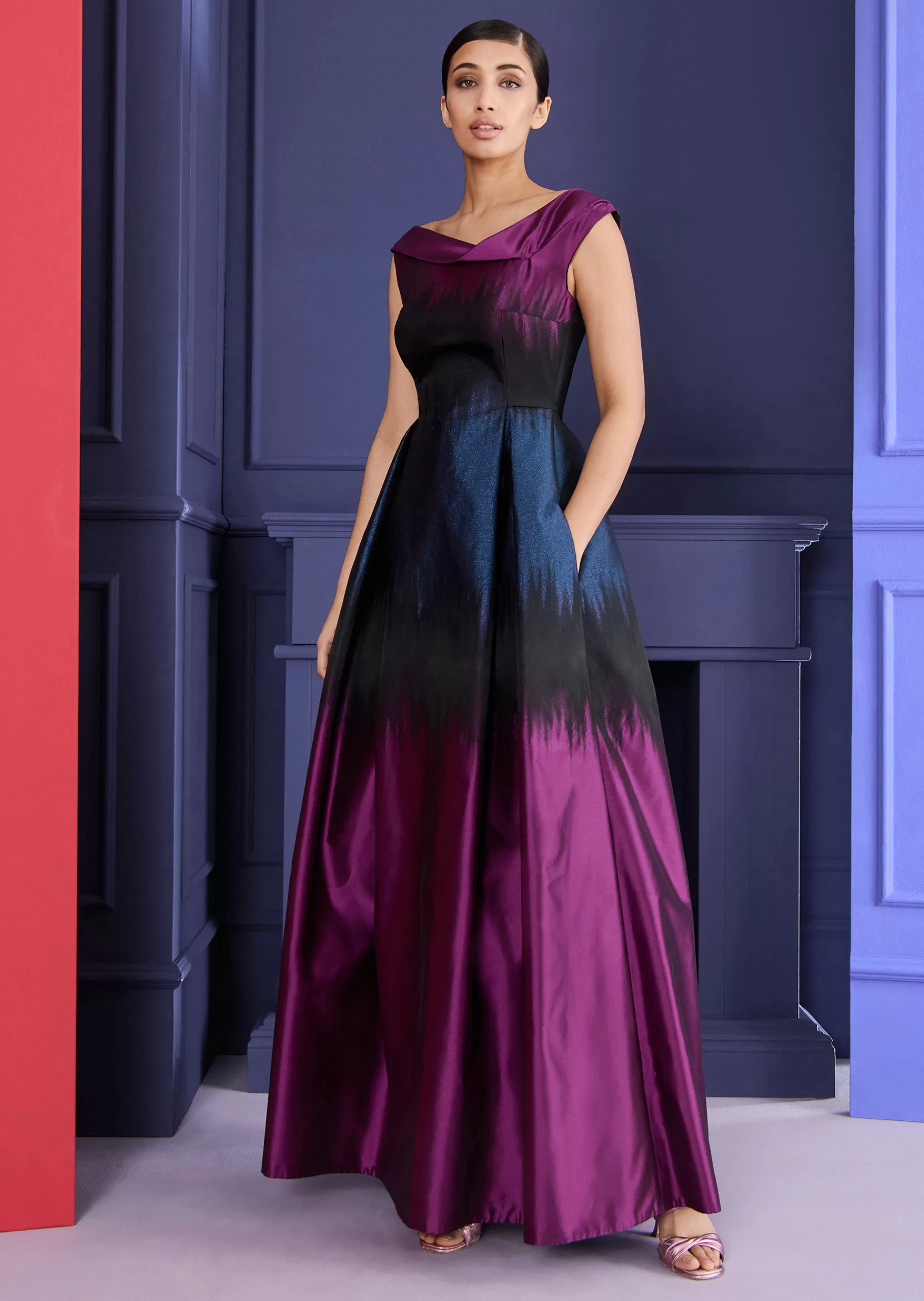 Cheap Talbot Runhof Ballkleid Lozana3 Fuchsiapink