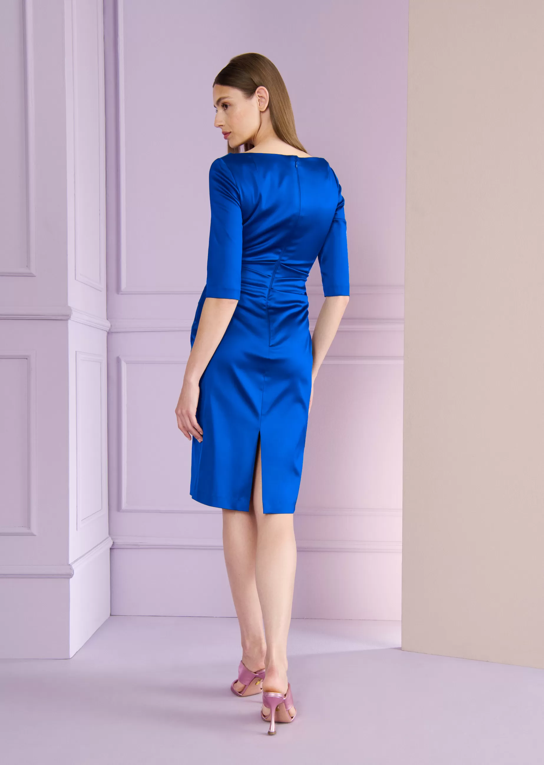 Sale Talbot Runhof Cocktailkleid Komoe3 Royalblau