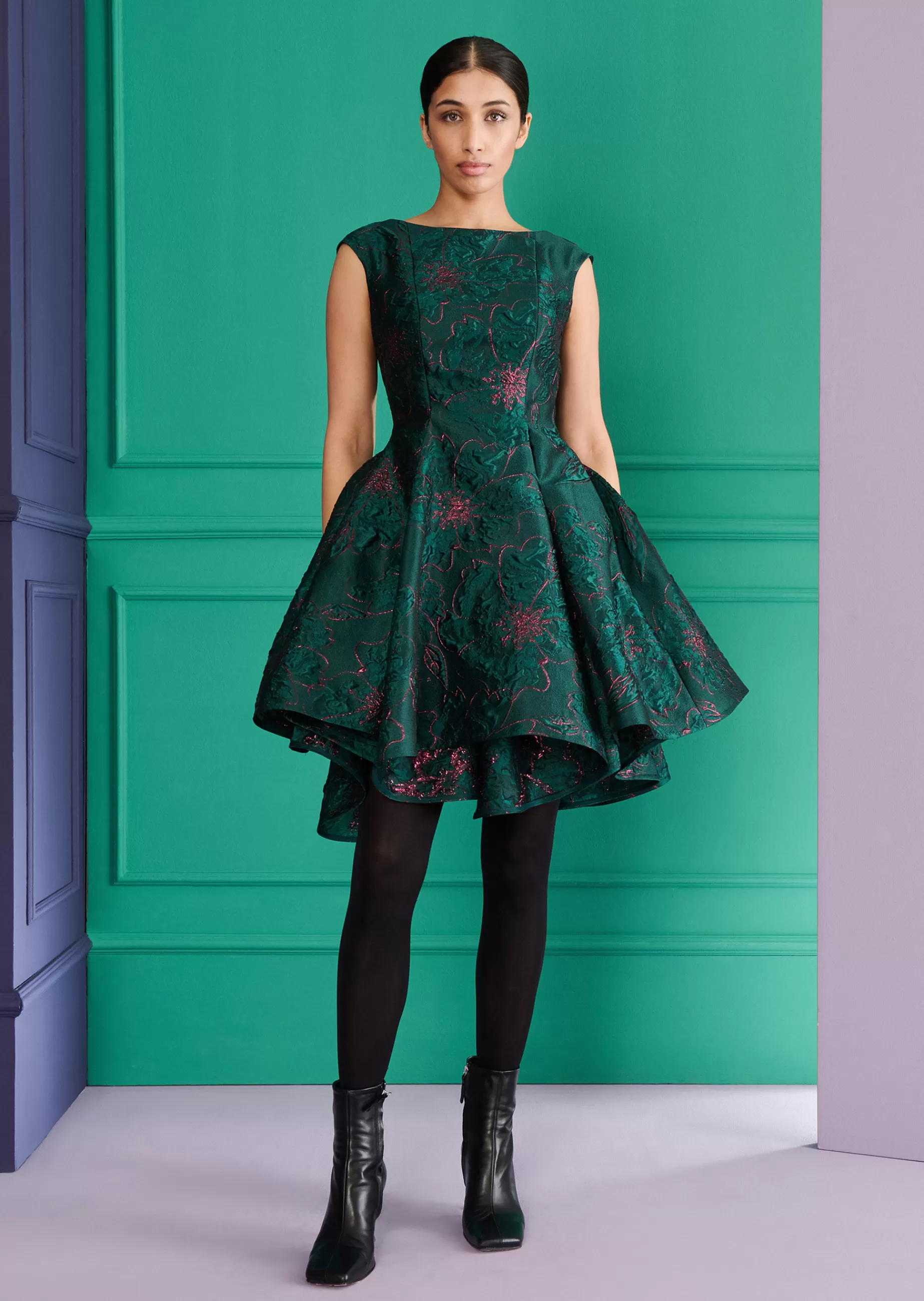 Discount Talbot Runhof Cocktailkleid Lotto3 Zypressegrün