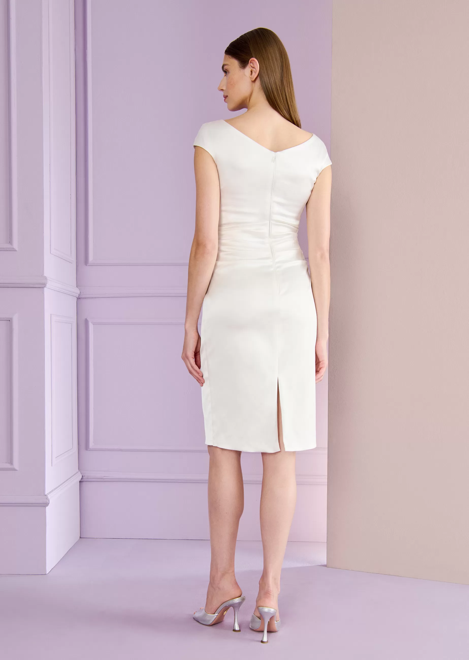 Best Sale Talbot Runhof Cocktailkleid Roya3 Ivoryweiß
