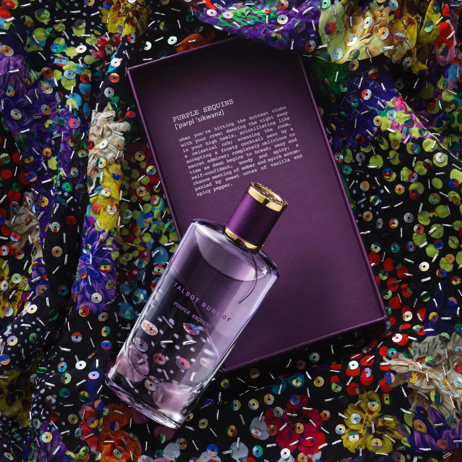 Flash Sale Talbot Runhof Eau de Parfum "Purple Sequins"