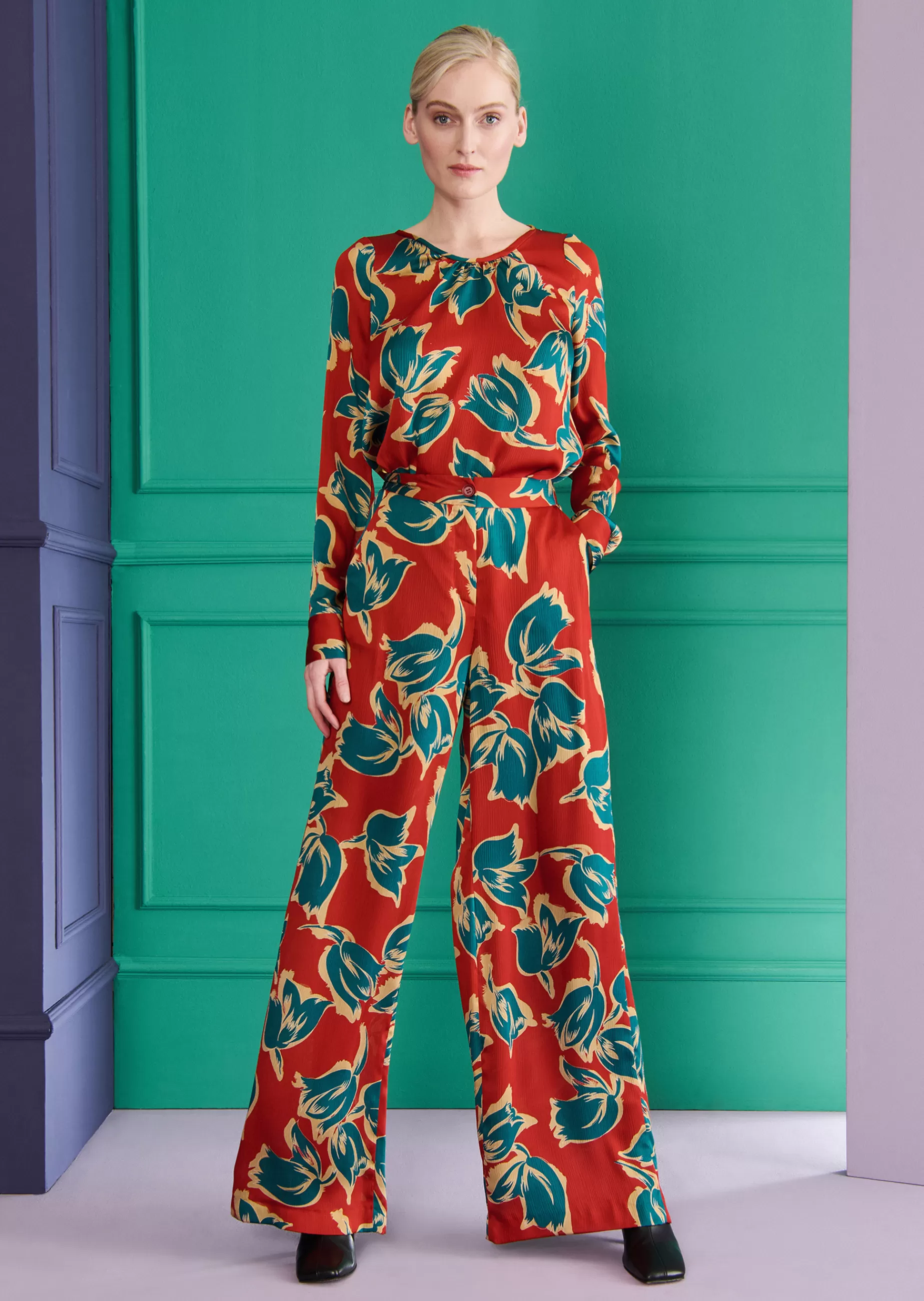 Store Talbot Runhof Hose Hippo4 Terrakottarot