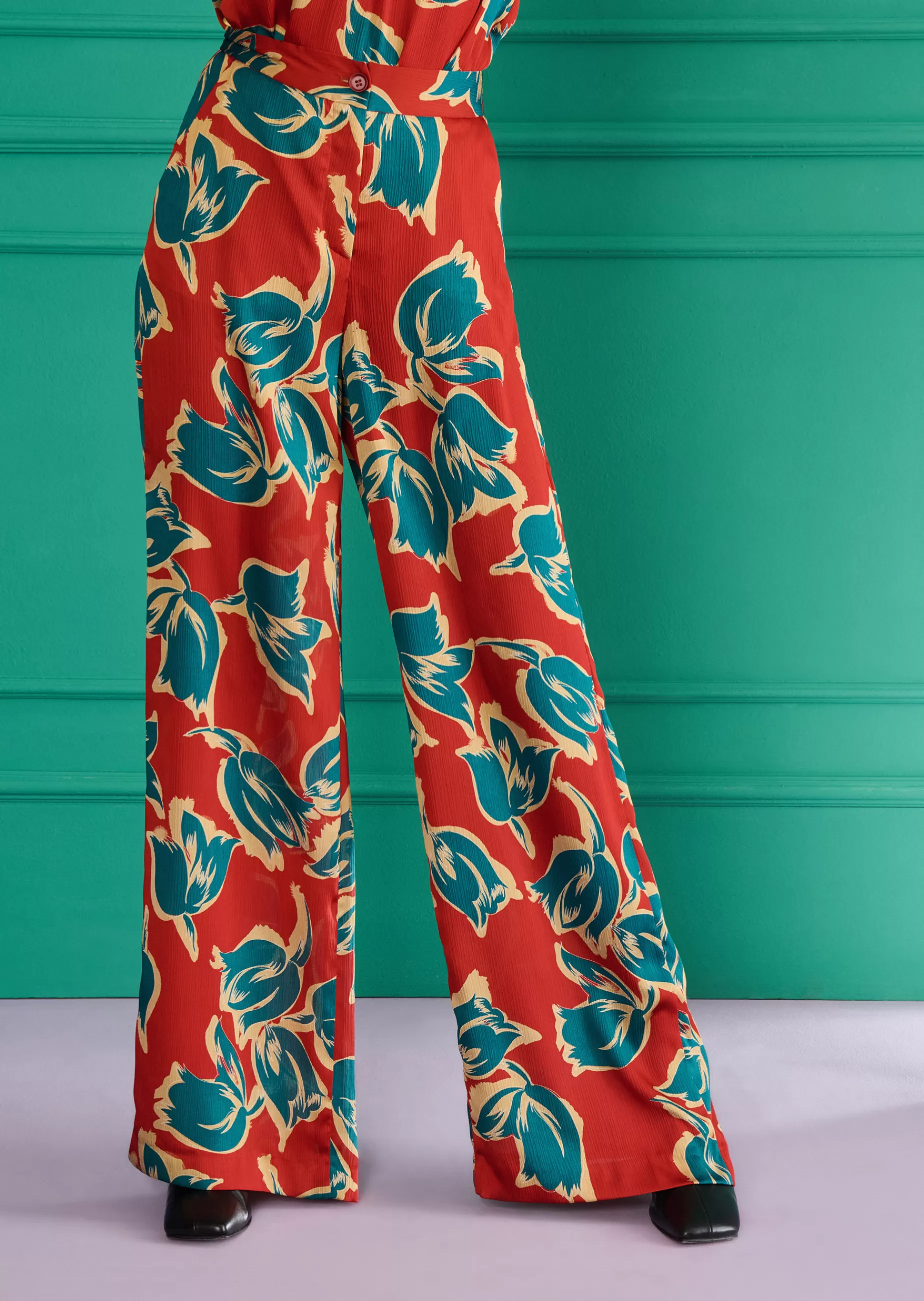Store Talbot Runhof Hose Hippo4 Terrakottarot