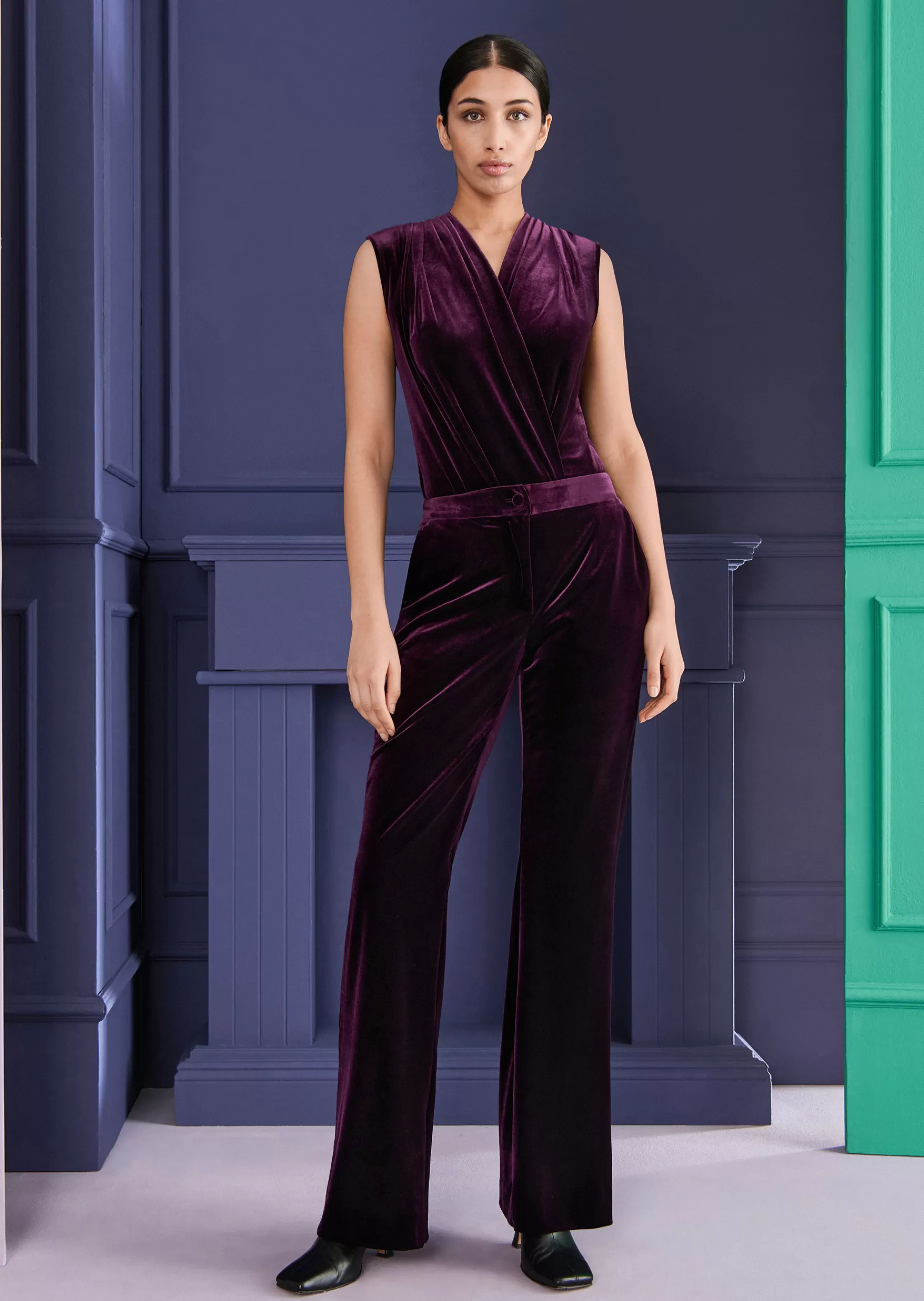 Online Talbot Runhof Hose Kilton16 Aubergine