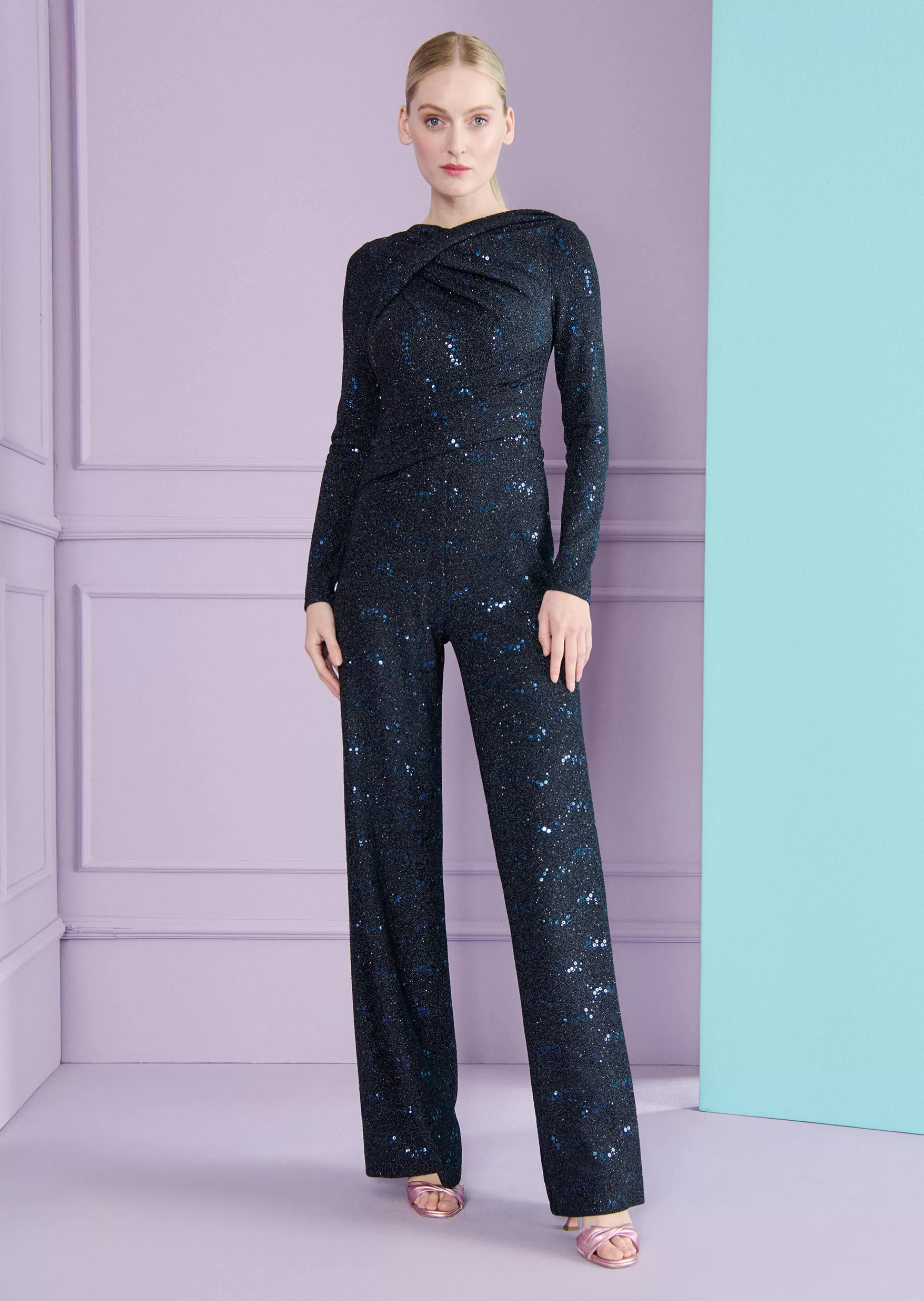 Shop Talbot Runhof Jumpsuit Nicolas1 Marineblau
