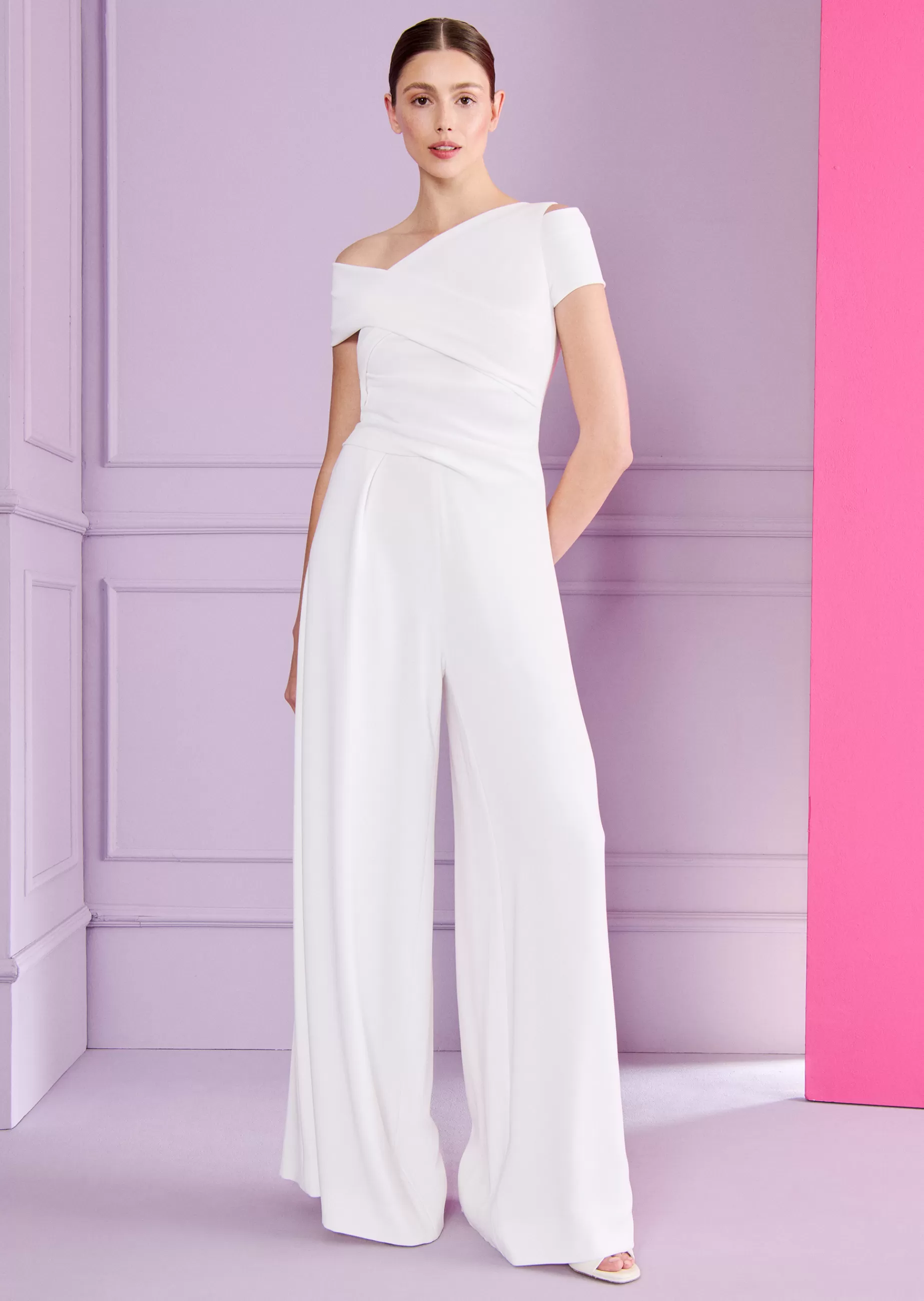 Outlet Talbot Runhof Jumpsuit Risk5 Weiß