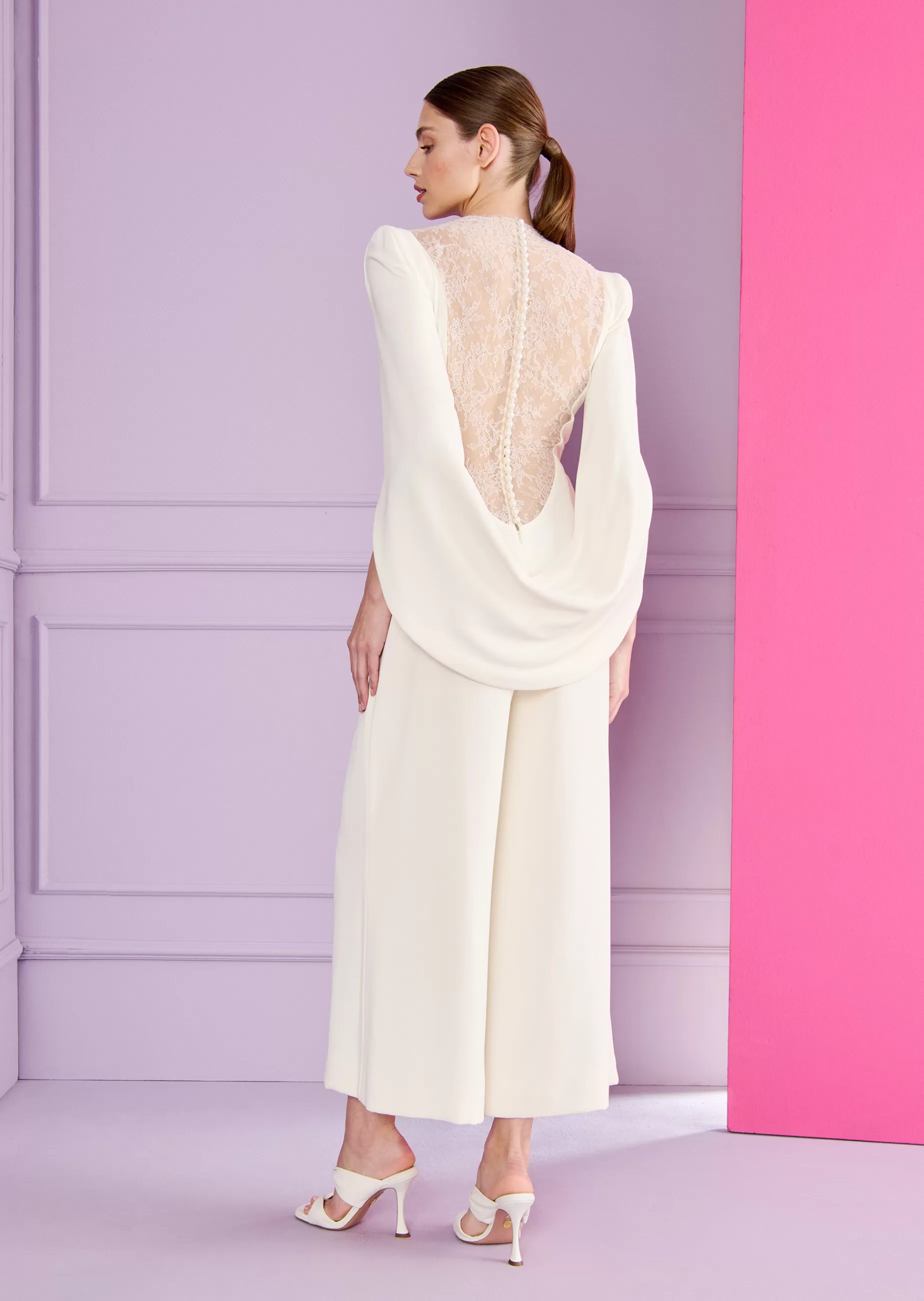 Discount Talbot Runhof Jumpsuit Silva2 Ivoryweiß