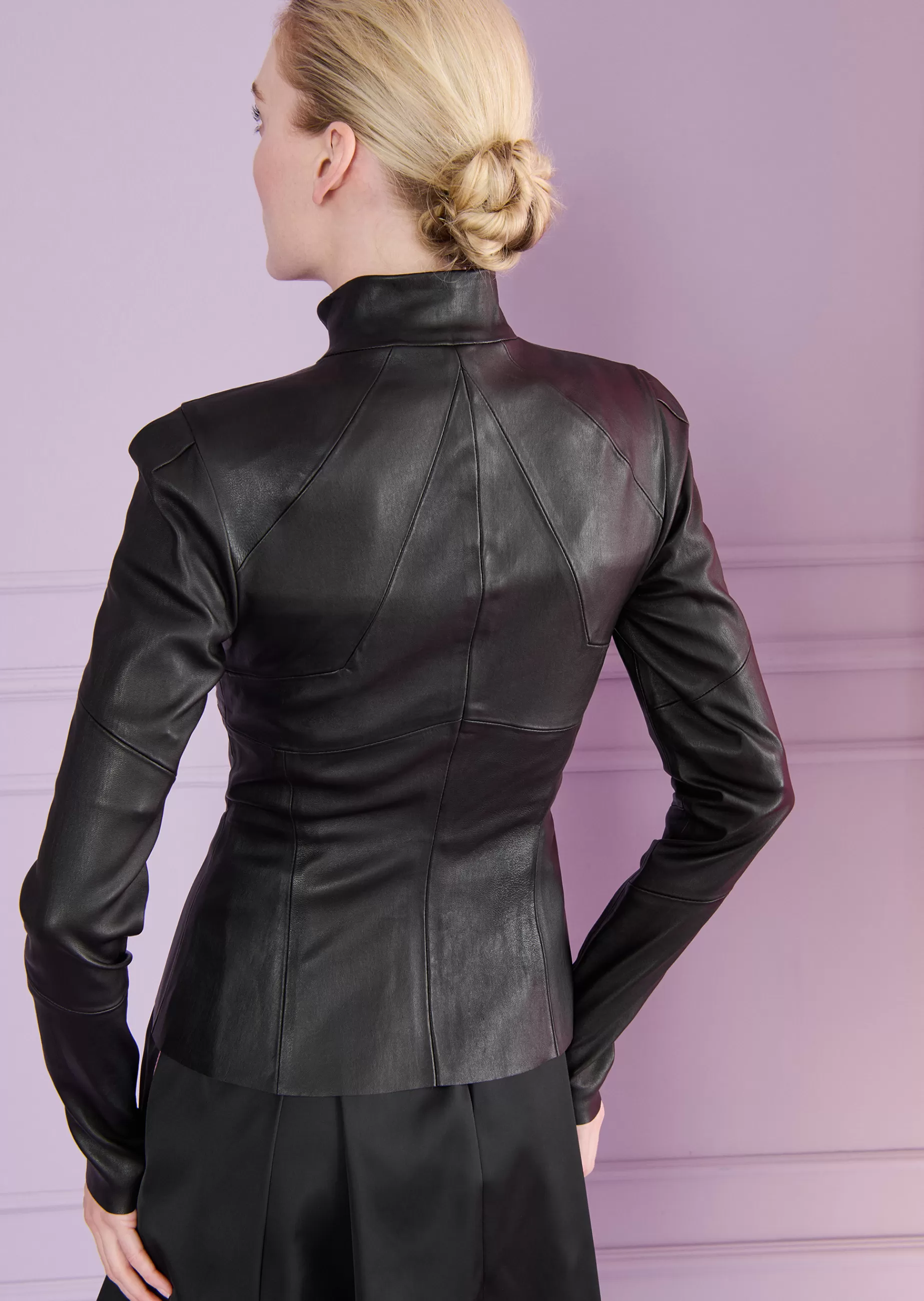 Cheap Talbot Runhof Lederjacke Fusion1 Schwarz
