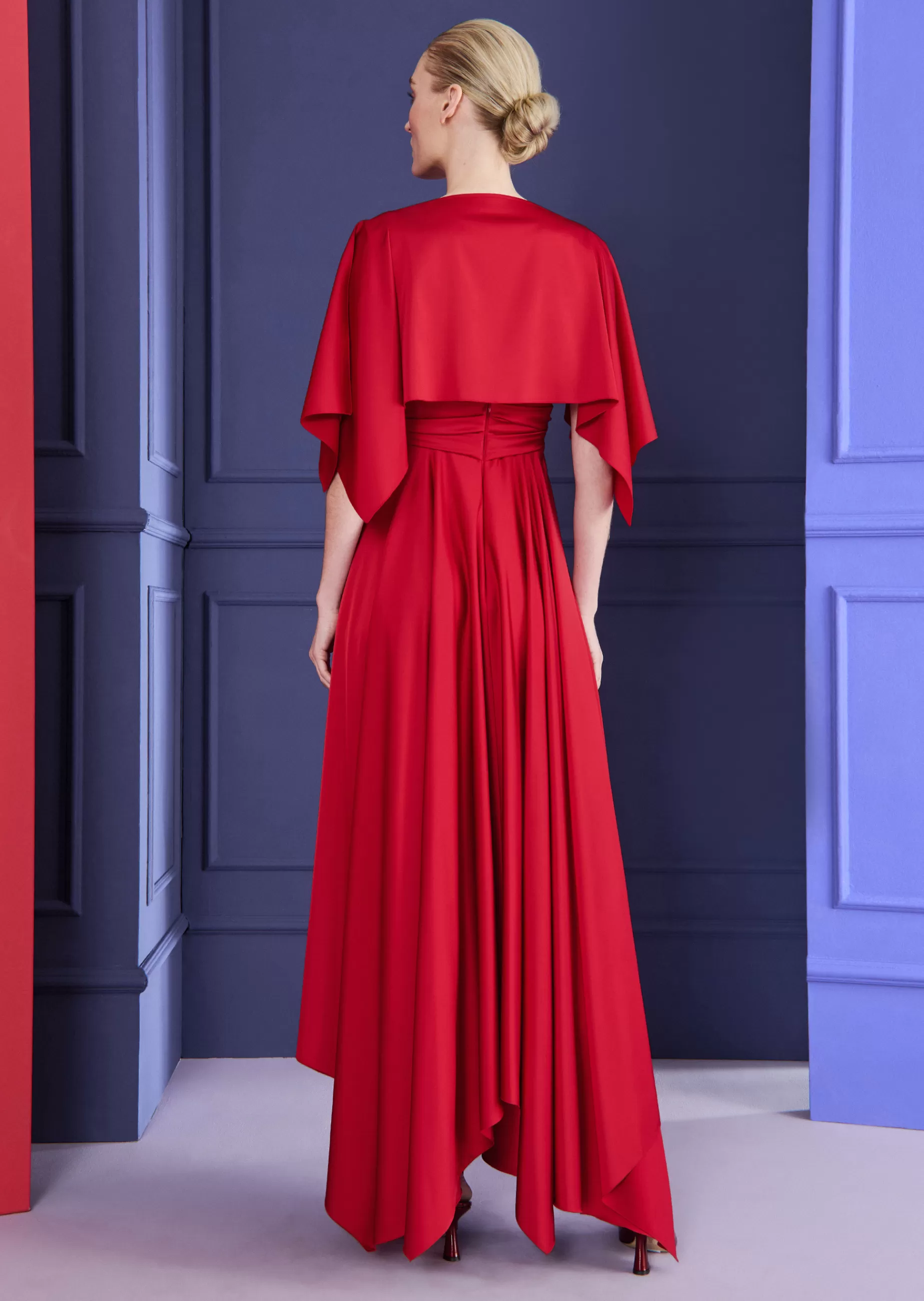 Flash Sale Talbot Runhof Midikleid Coleen5 Scarletrot