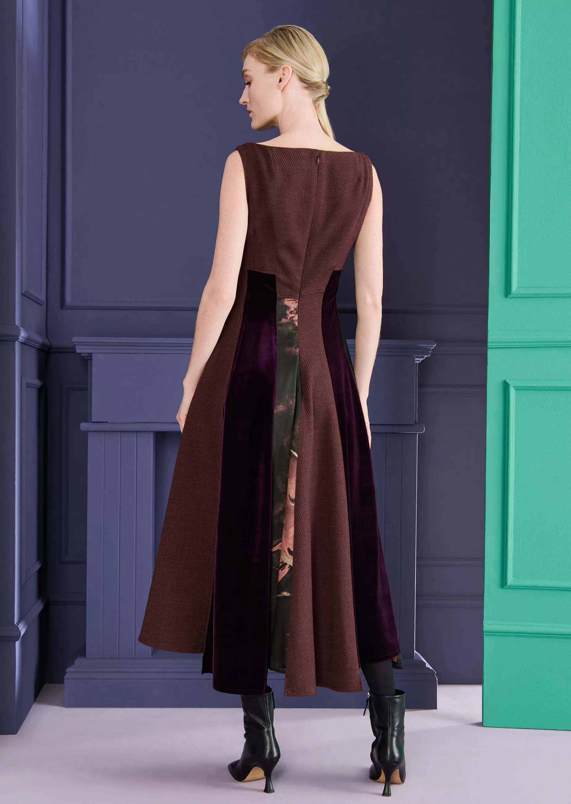 New Talbot Runhof Midikleid Foobar7 Schwarz