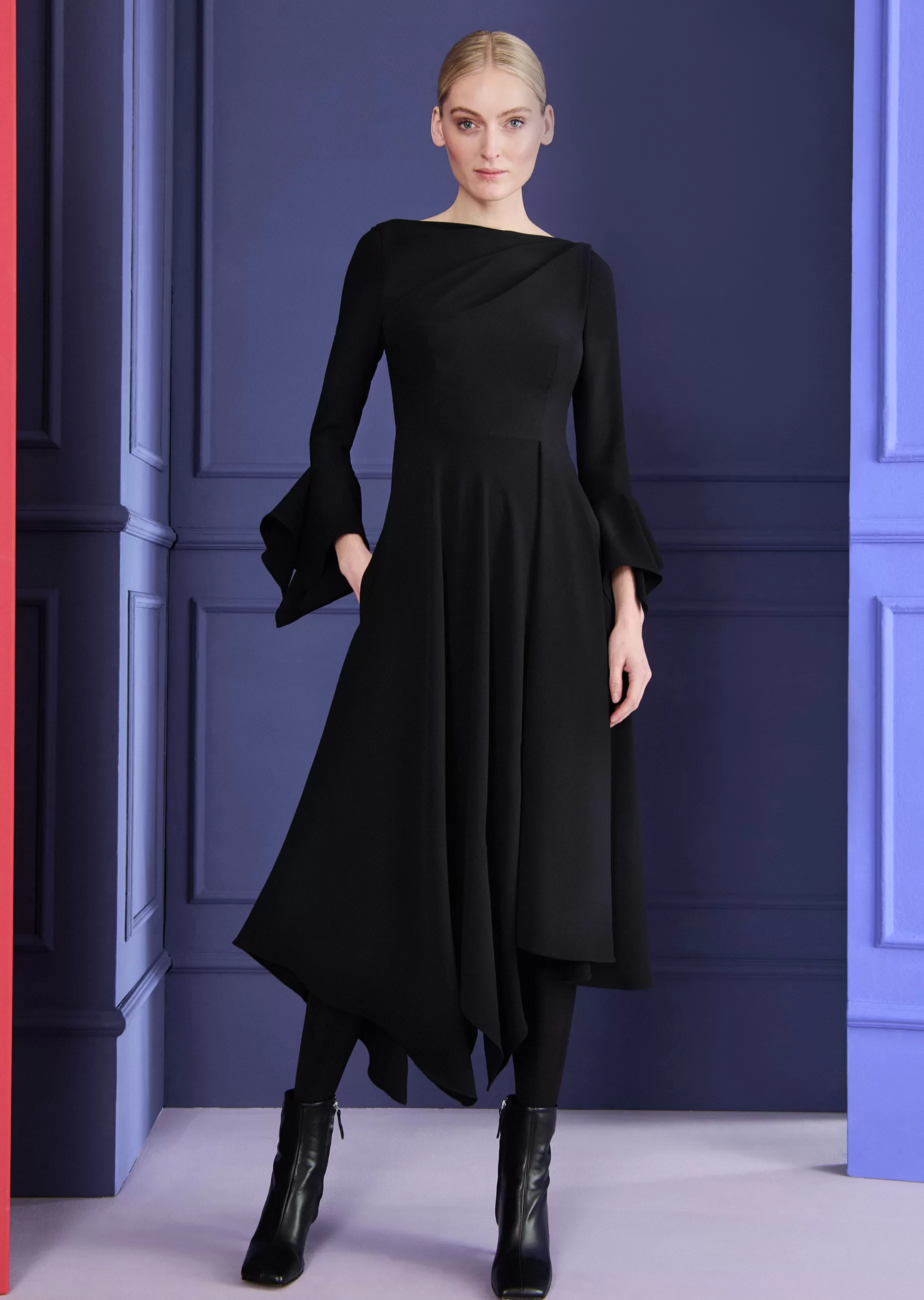 Best Sale Talbot Runhof Midikleid Mosul1 Schwarz