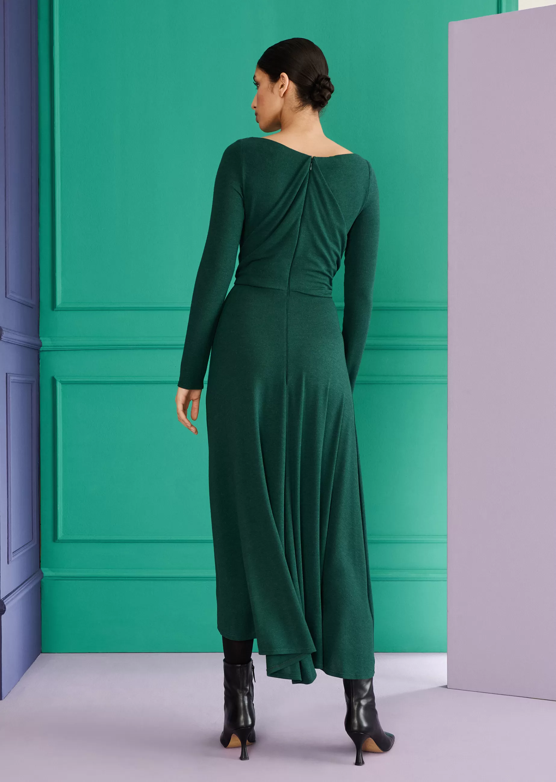 Discount Talbot Runhof Midikleid Ross31 Zypressegrün