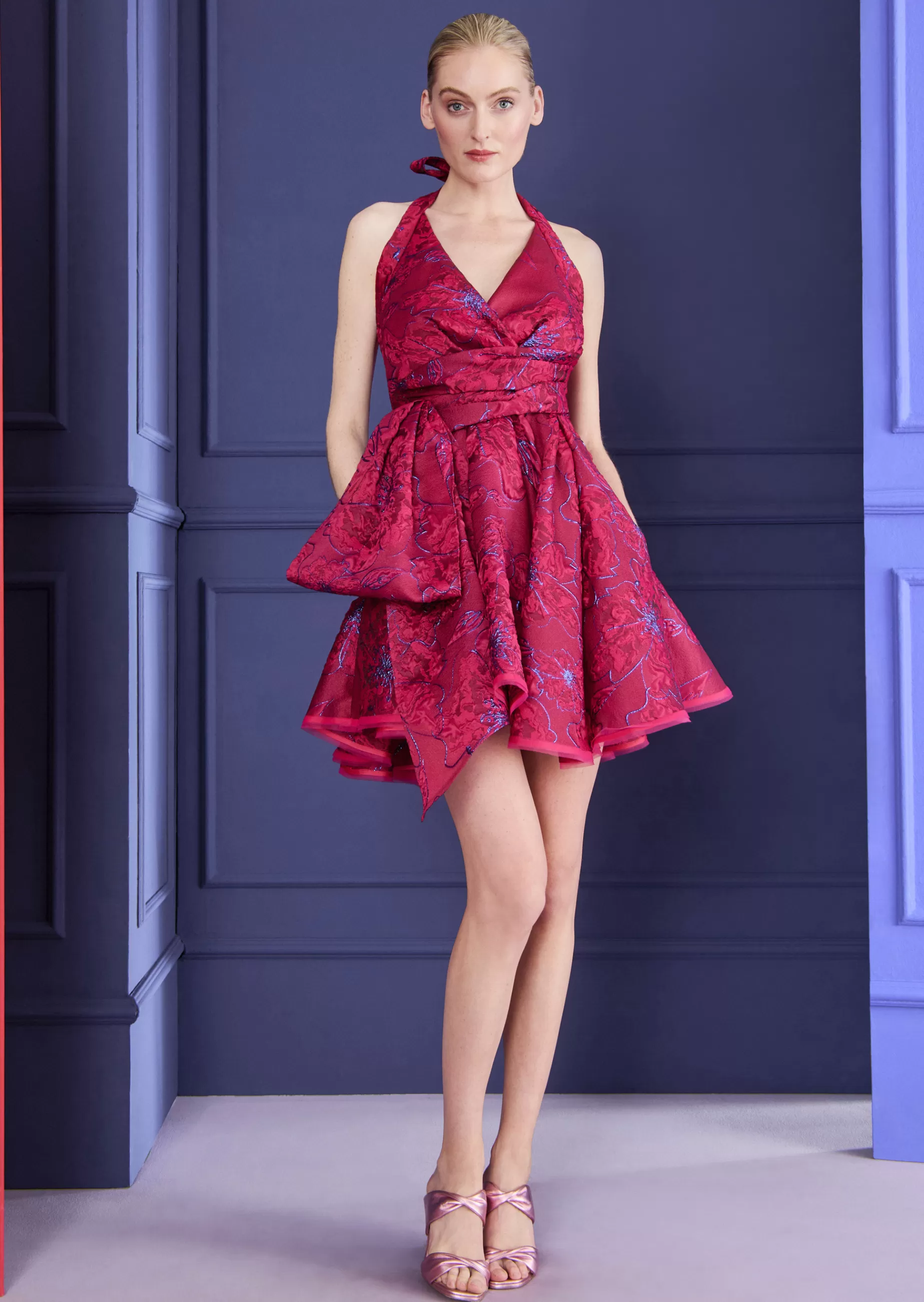 Best Talbot Runhof Minikleid Lombino3 Teaberrypink