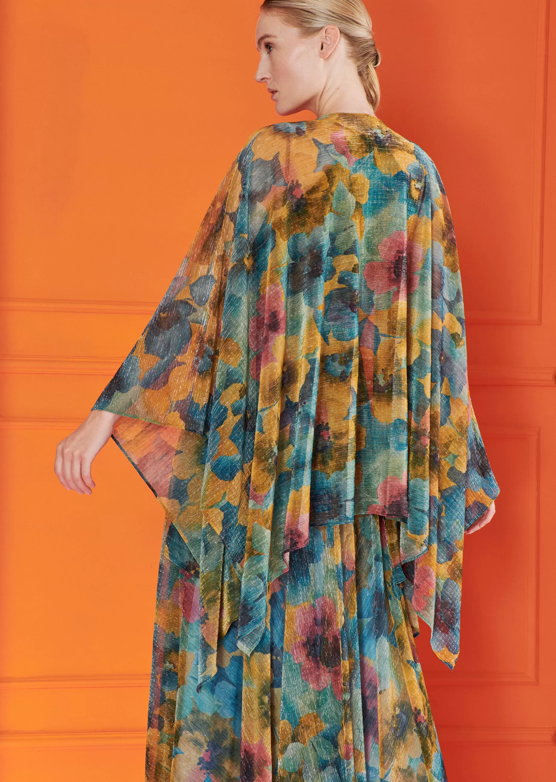 Sale Talbot Runhof Poncho Hint5 Mimosengelb
