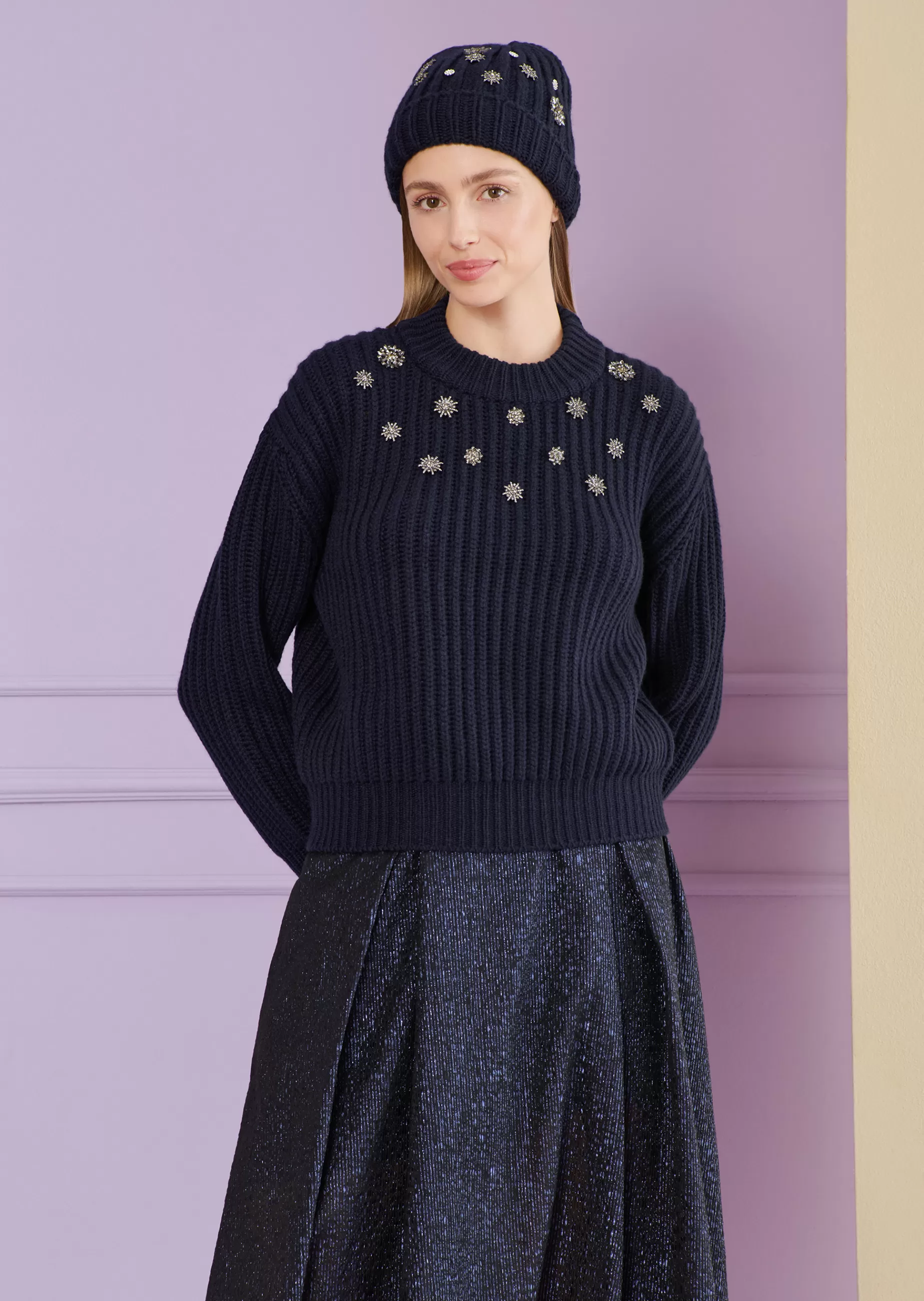 Sale Talbot Runhof Pullover SanaraSweater1 Midnightblau