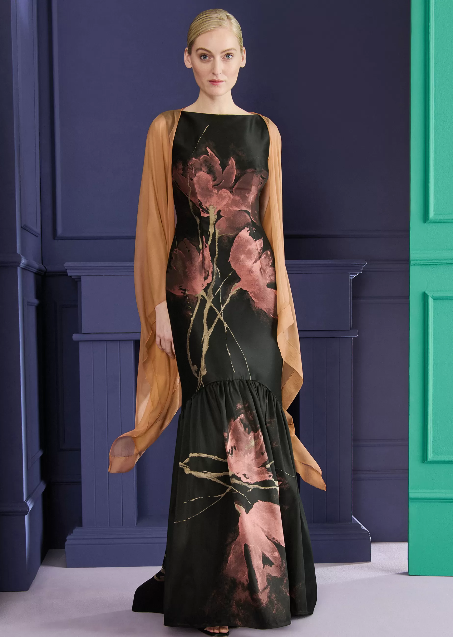 Clearance Talbot Runhof Stola Hint11 Blushrosa