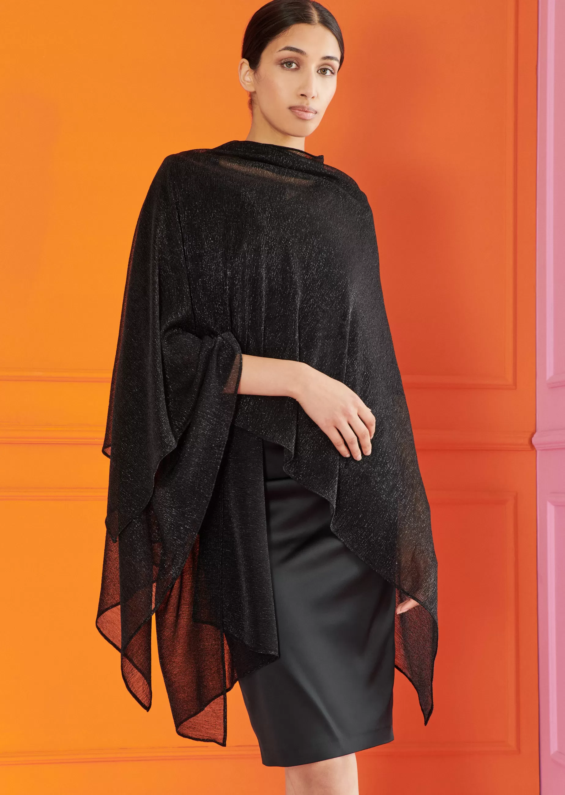 Fashion Talbot Runhof Stola Hint5 Schwarz