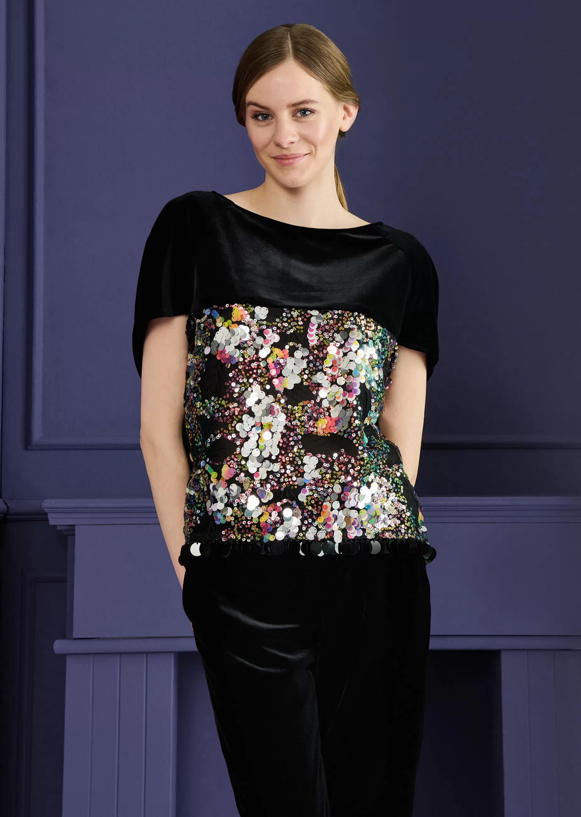 Store Talbot Runhof Top Hamlet8 Schwarz